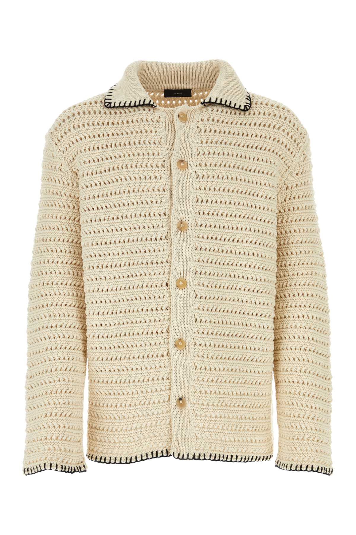 ALANUI Sand Crochet Shirt for Men