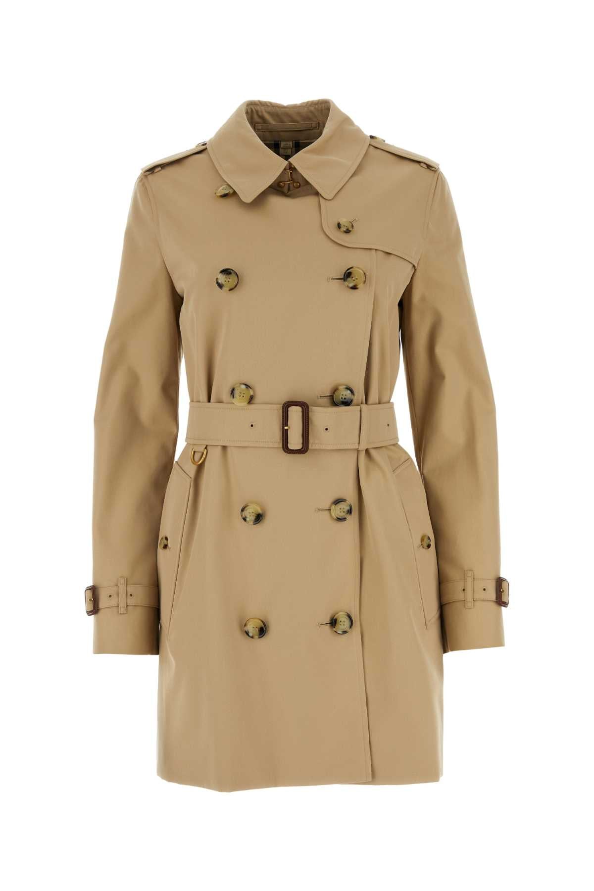BURBERRY Classic Gabardine Trench Coat for Women
