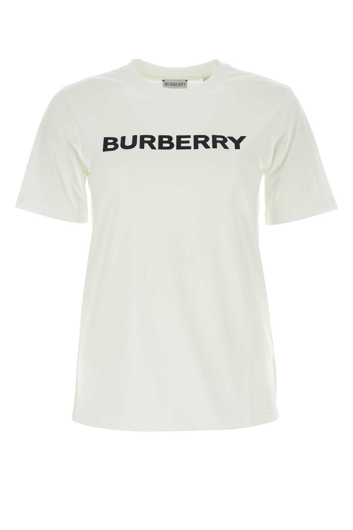 BURBERRY Elegant Cotton T-shirt and Polo for Women
