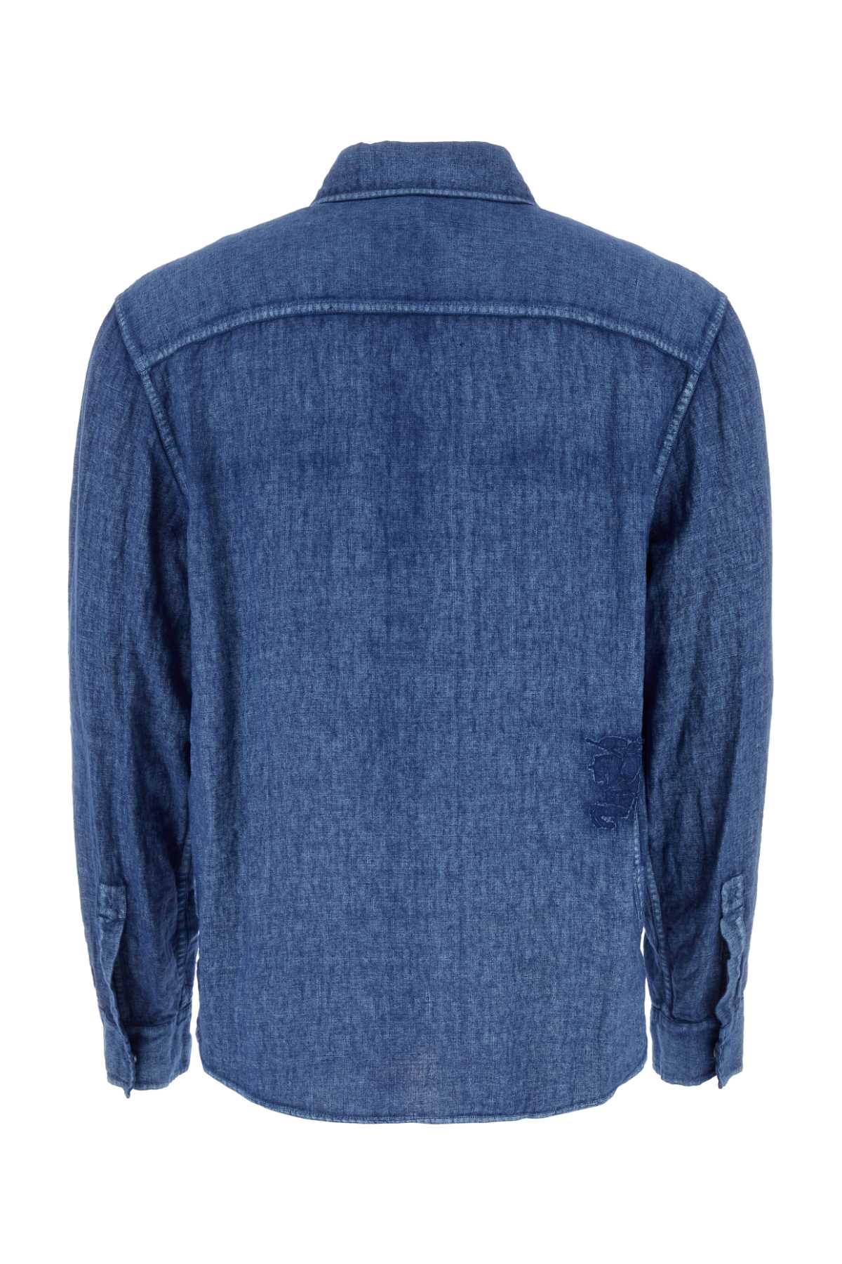 BURBERRY Linen Button-Up Shirt for Men