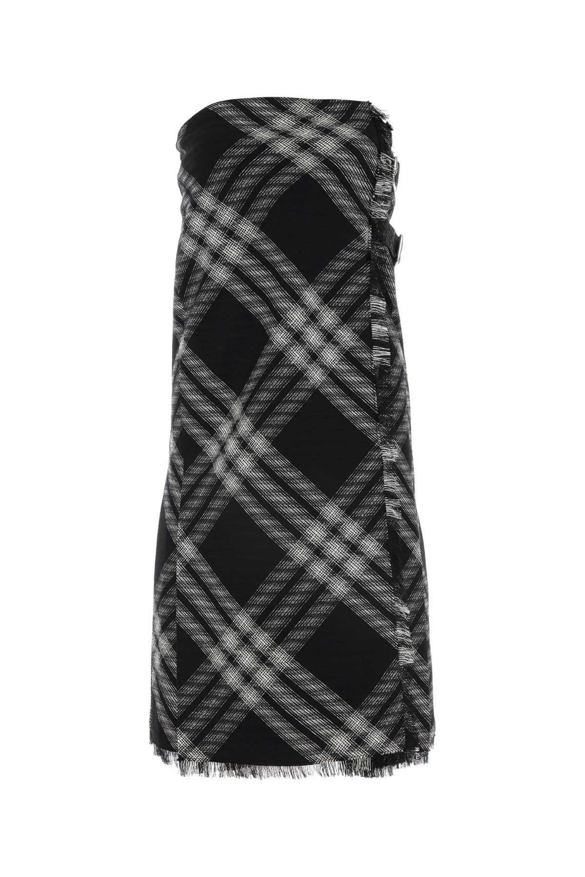 BURBERRY Elegant Embroidered Wool Dress for Women