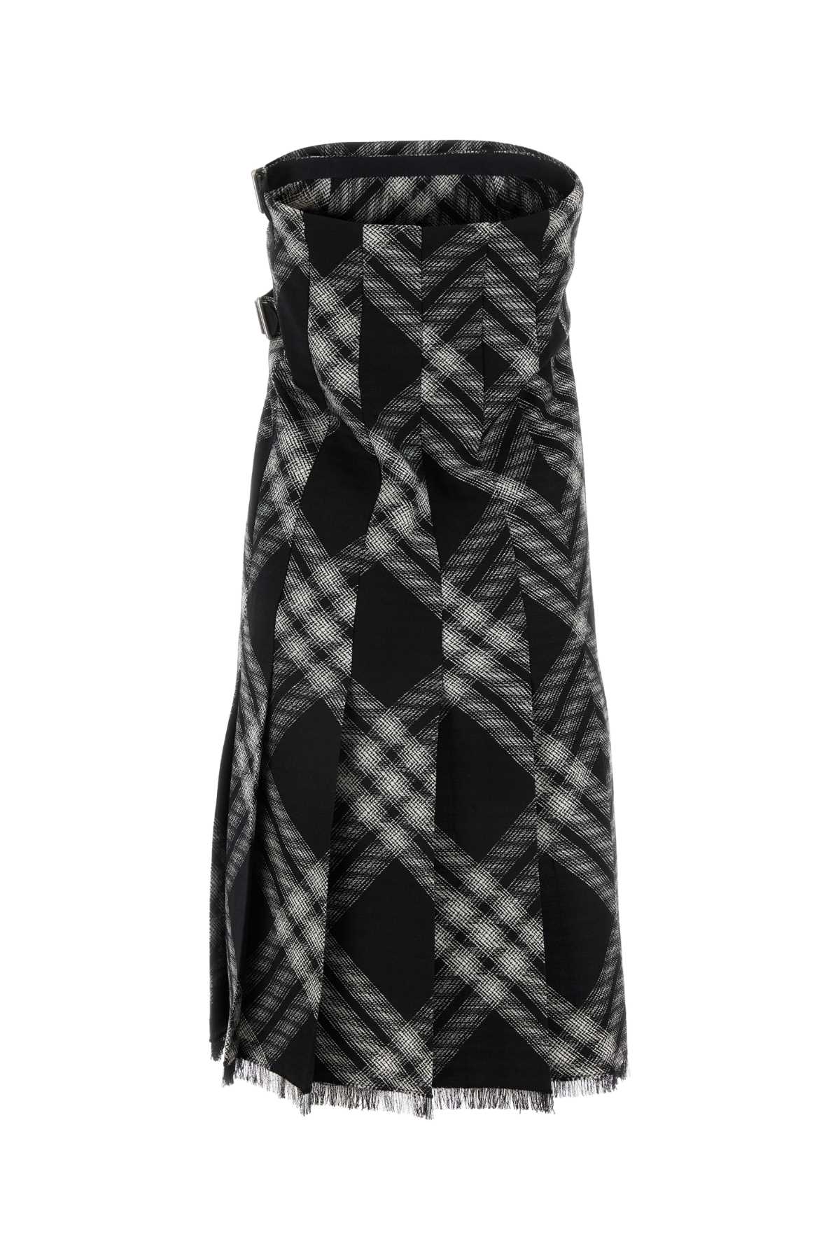 BURBERRY Elegant Embroidered Wool Dress for Women
