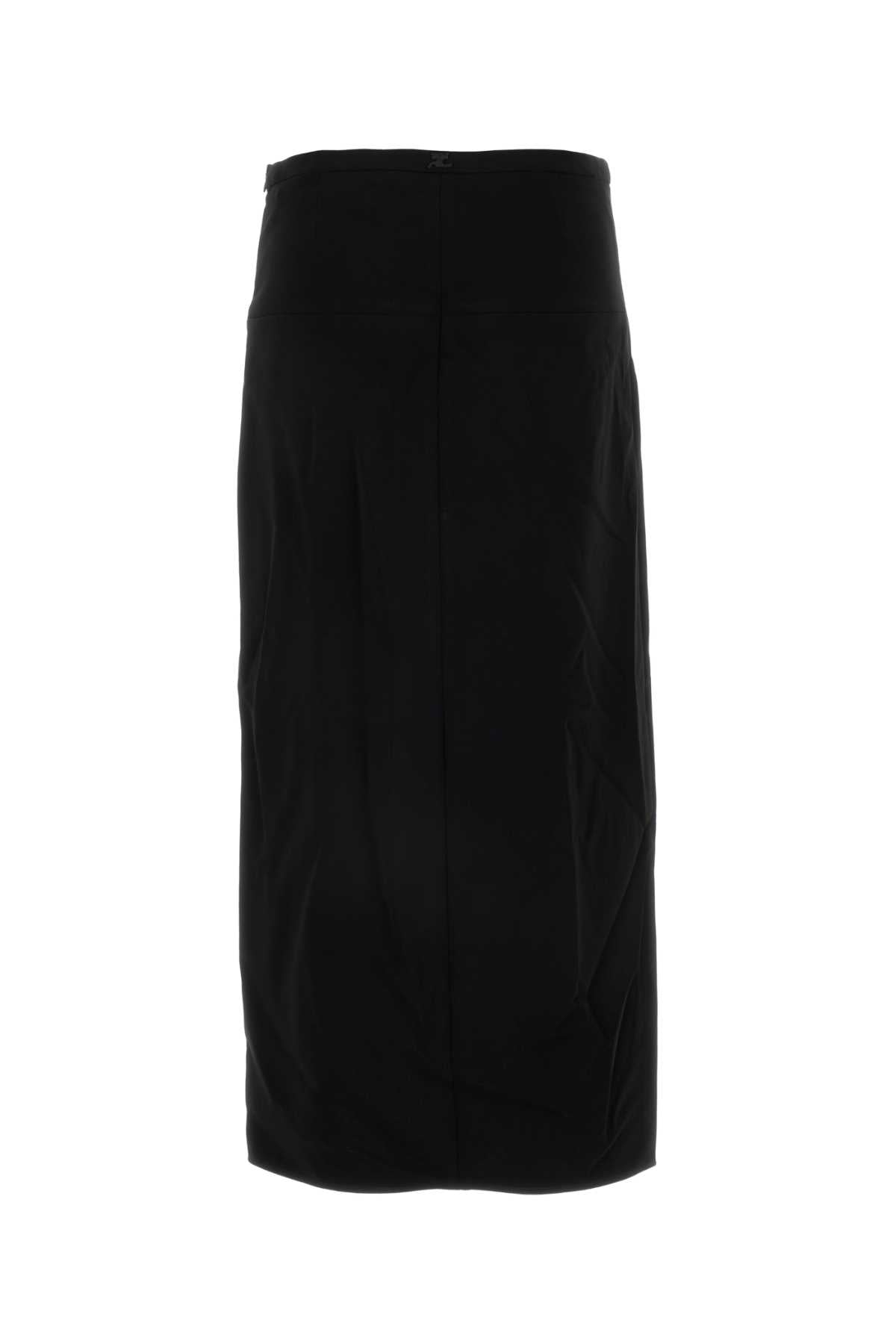 COURREGES Mini Polyester Blend Skirt for Women