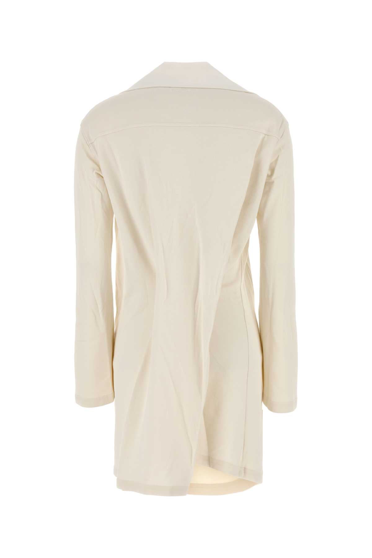 COURREGES Mini Cotton Blend Polo Dress for Women