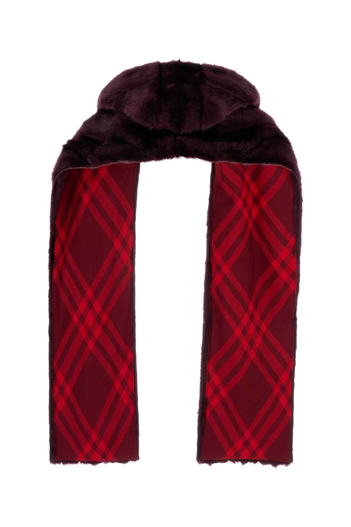 BURBERRY Eco Fur Scarf - 210 cm x 30 cm