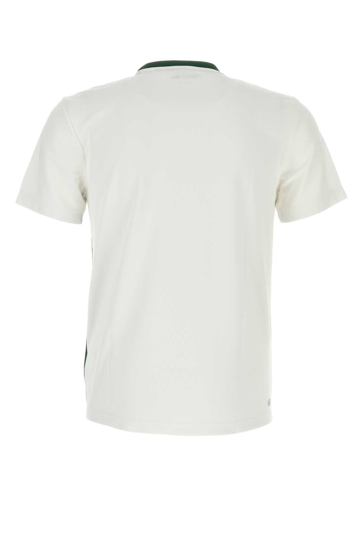 LACOSTE Two-Tone Polyester Mini T-Shirt for Men