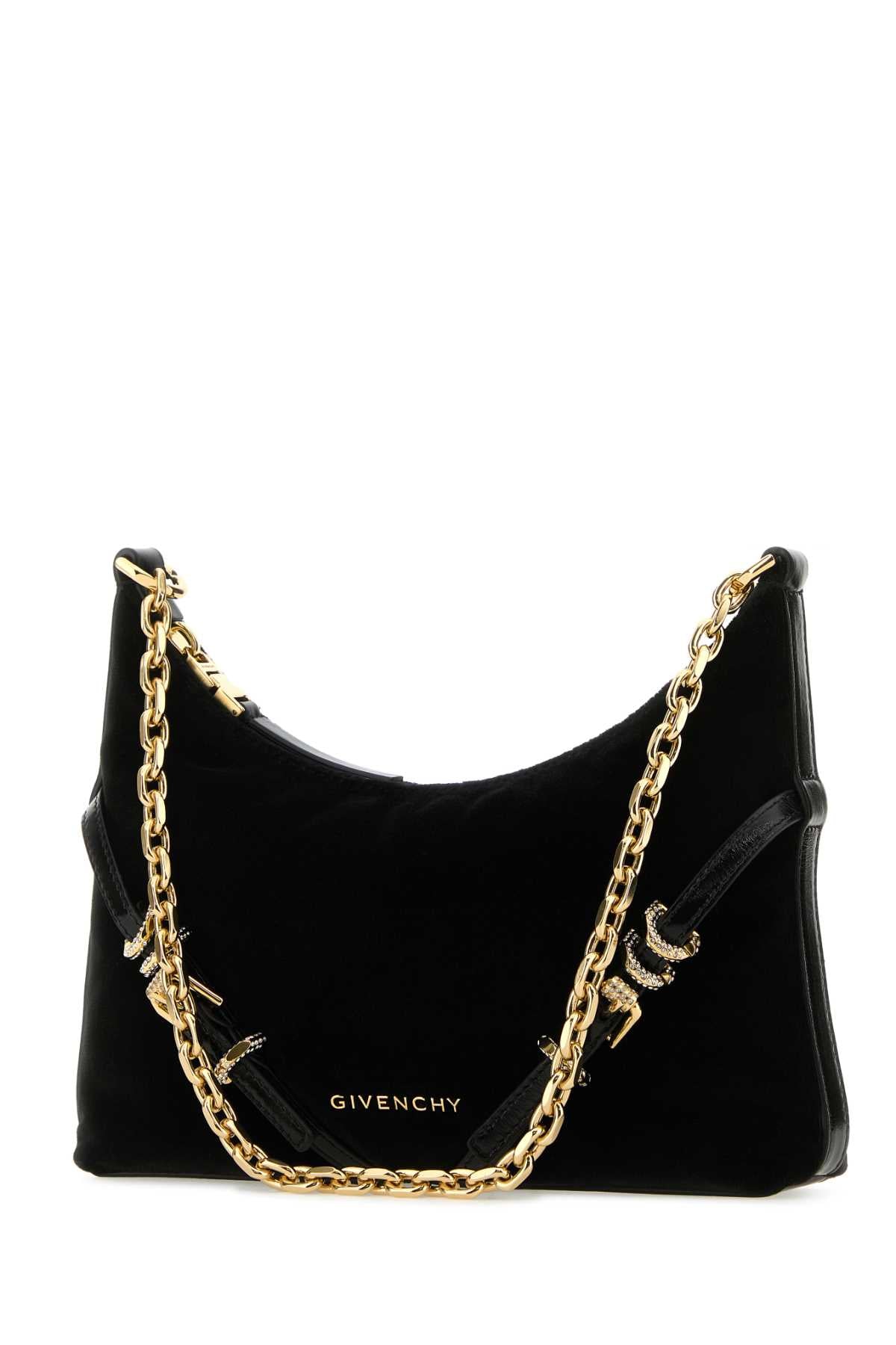 GIVENCHY Mini Velvet Voyou Party Shoulder Handbag