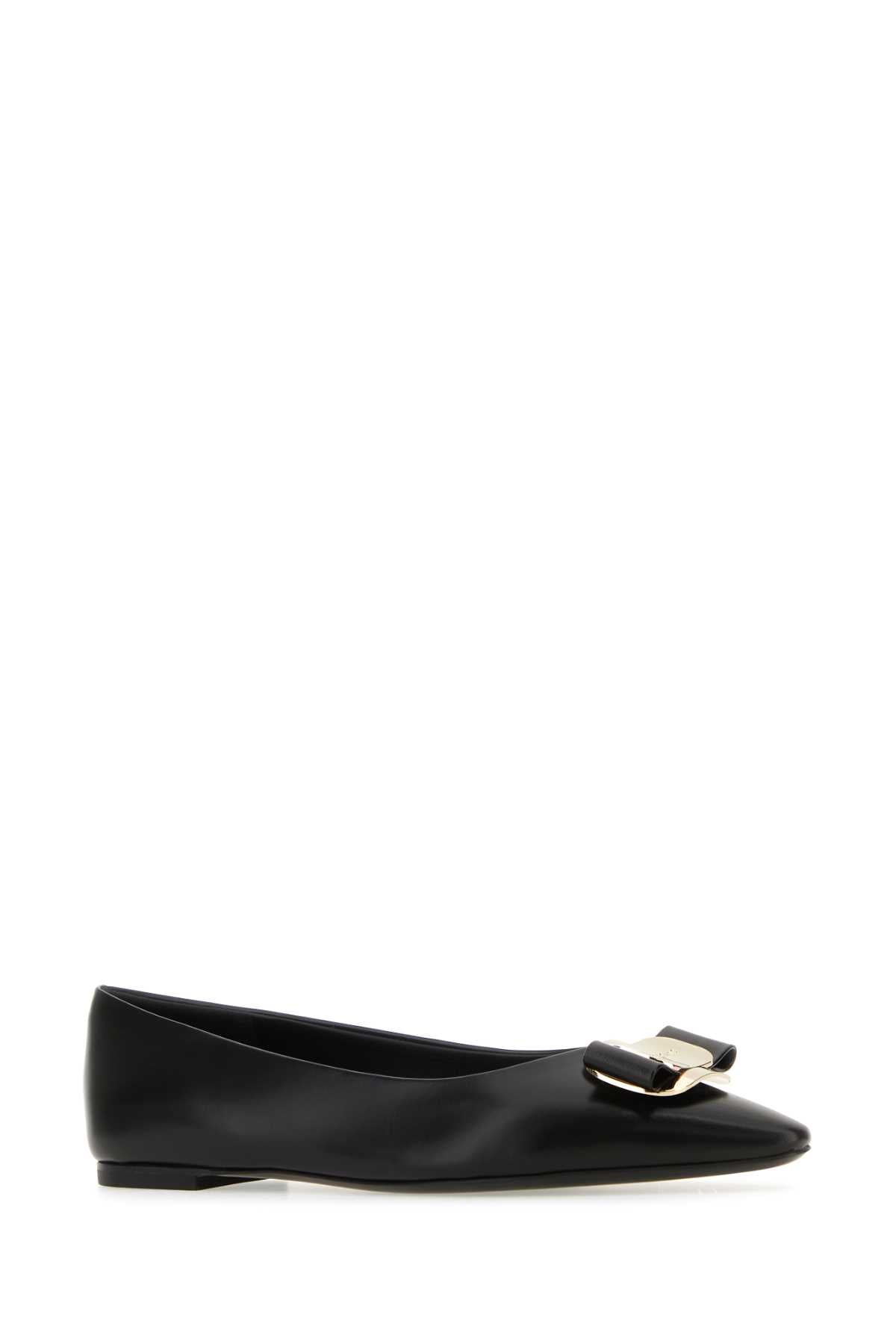 Ferragamo Classic Leather Zea Ballerinas for Women
