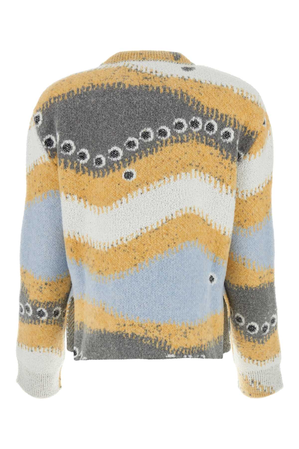 LOEWE Multicolor Stretch Wool Blend Sweater for Women