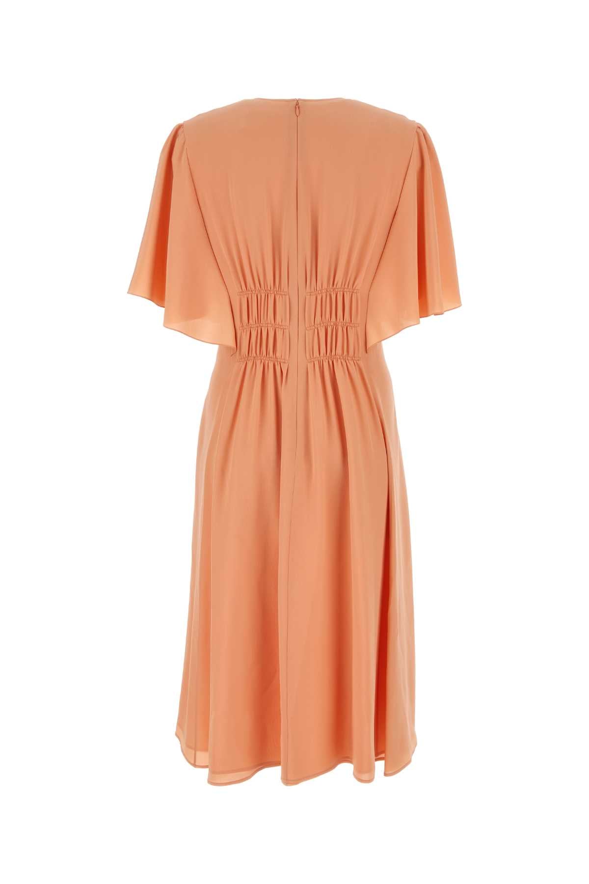 CHLOE Silk Mini Crepe Dress