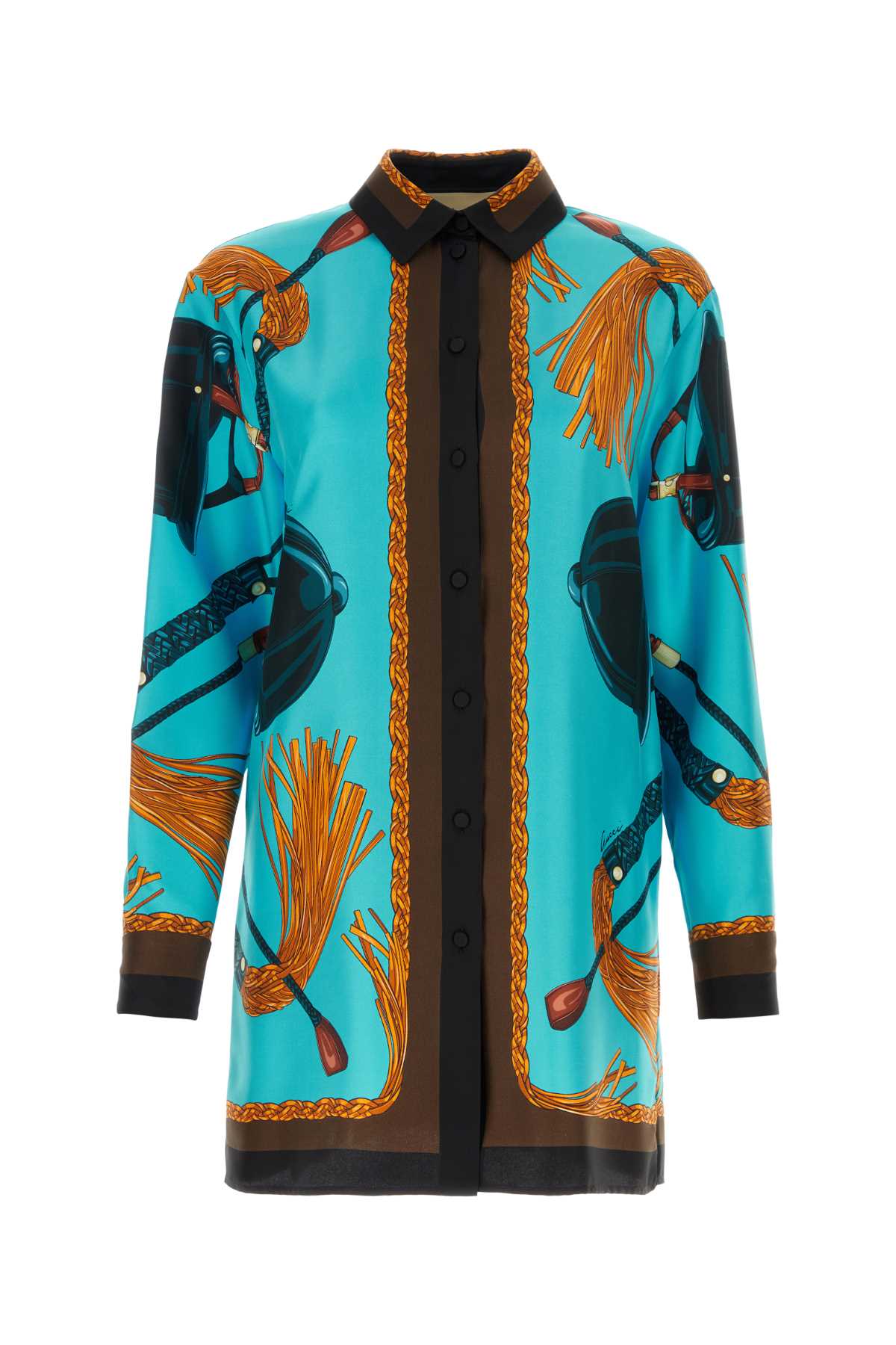GUCCI Printed Twill Shirt for Women