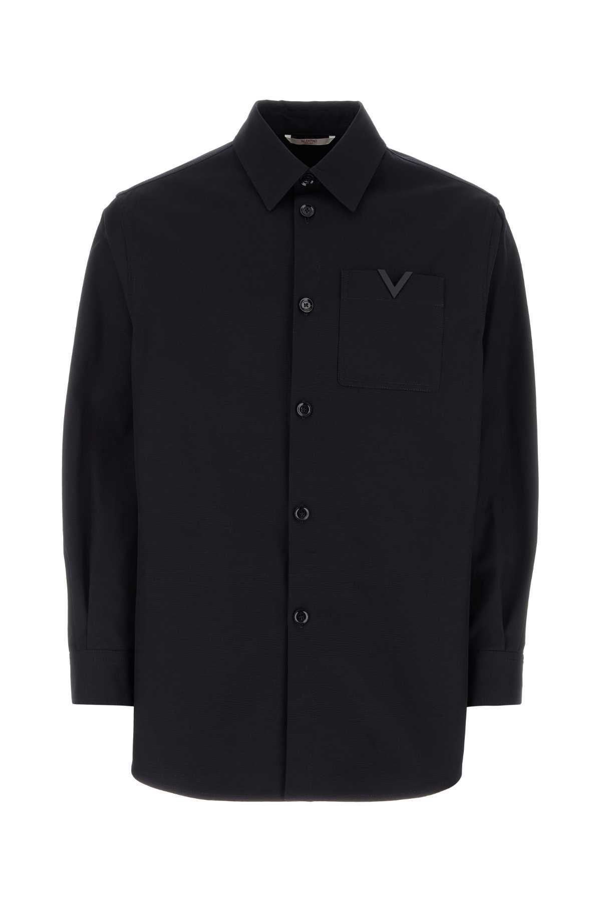 VALENTINO GARAVANI Stretch Cotton Shirt for Men - 2025 Edition