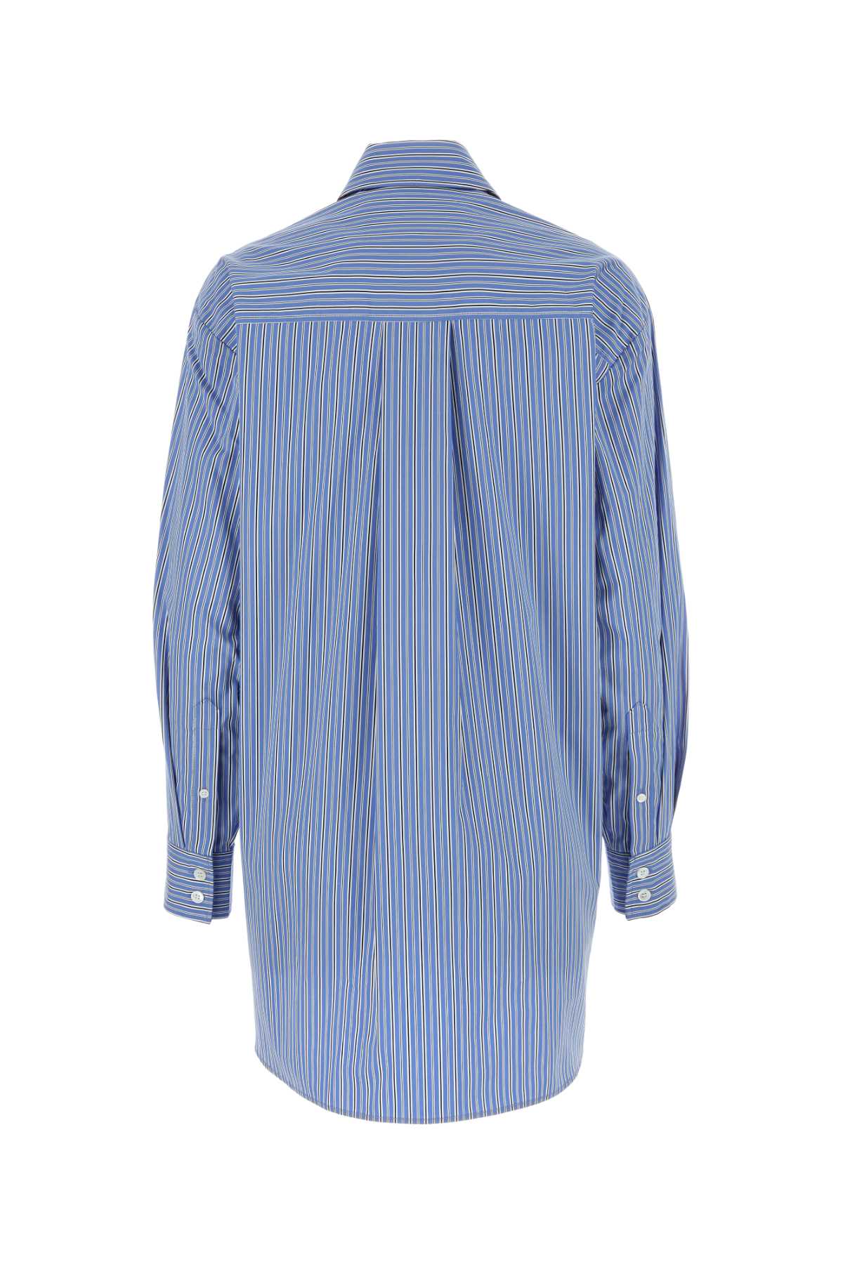 ISABEL MARANT Embroidered Poplin Cylvany Shirt - Mini Fit