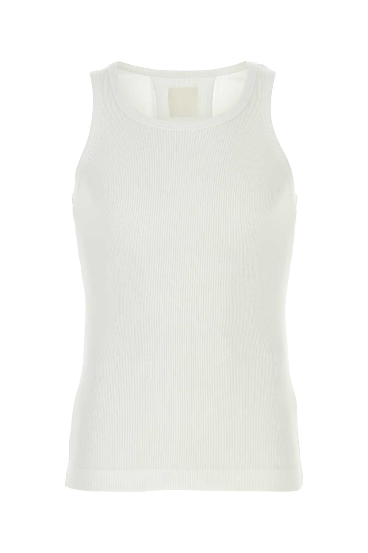 GIVENCHY Stretch Cotton Tank Top for Men - SS24