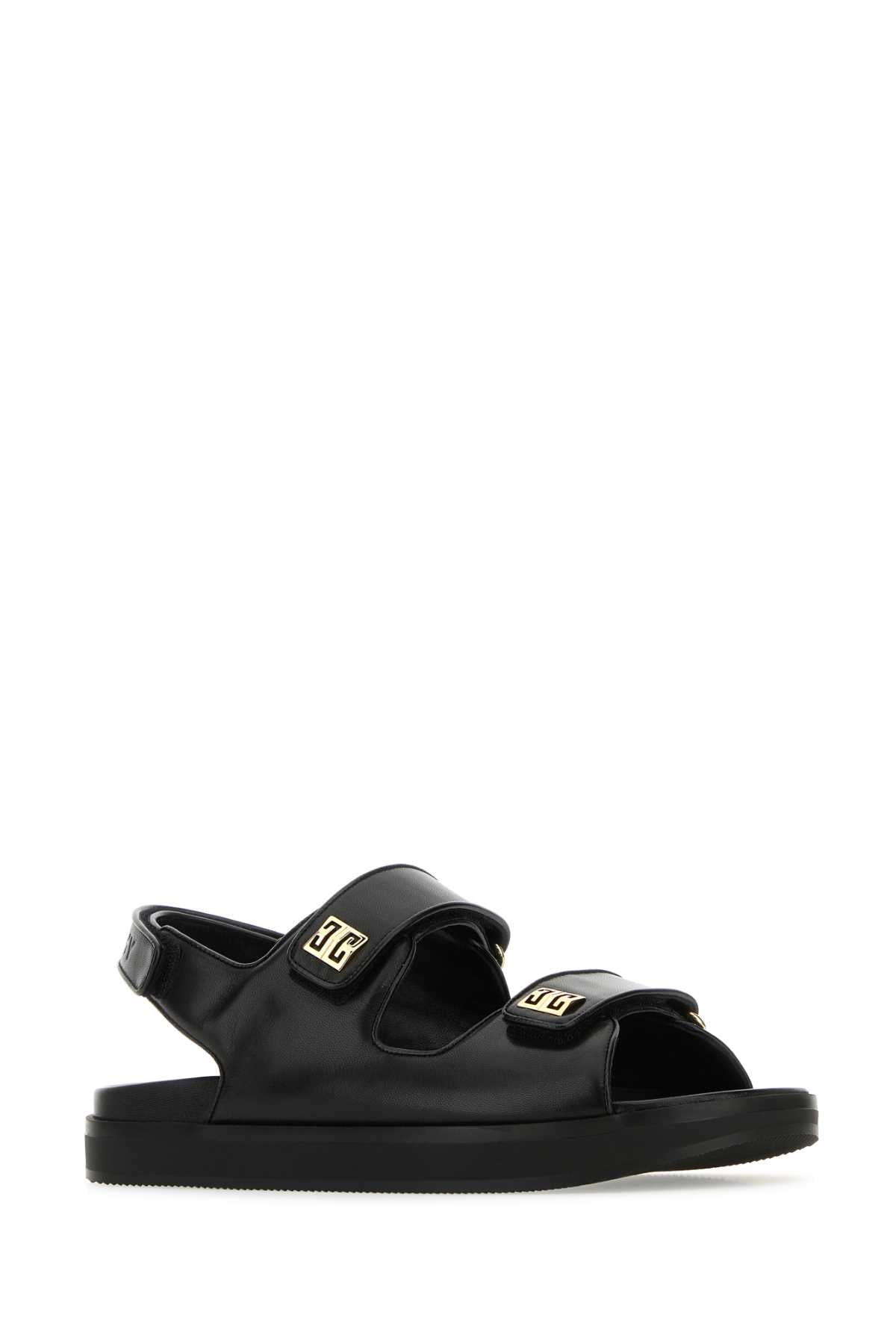 GIVENCHY Luxury Leather 4G Mini Sandals for Women