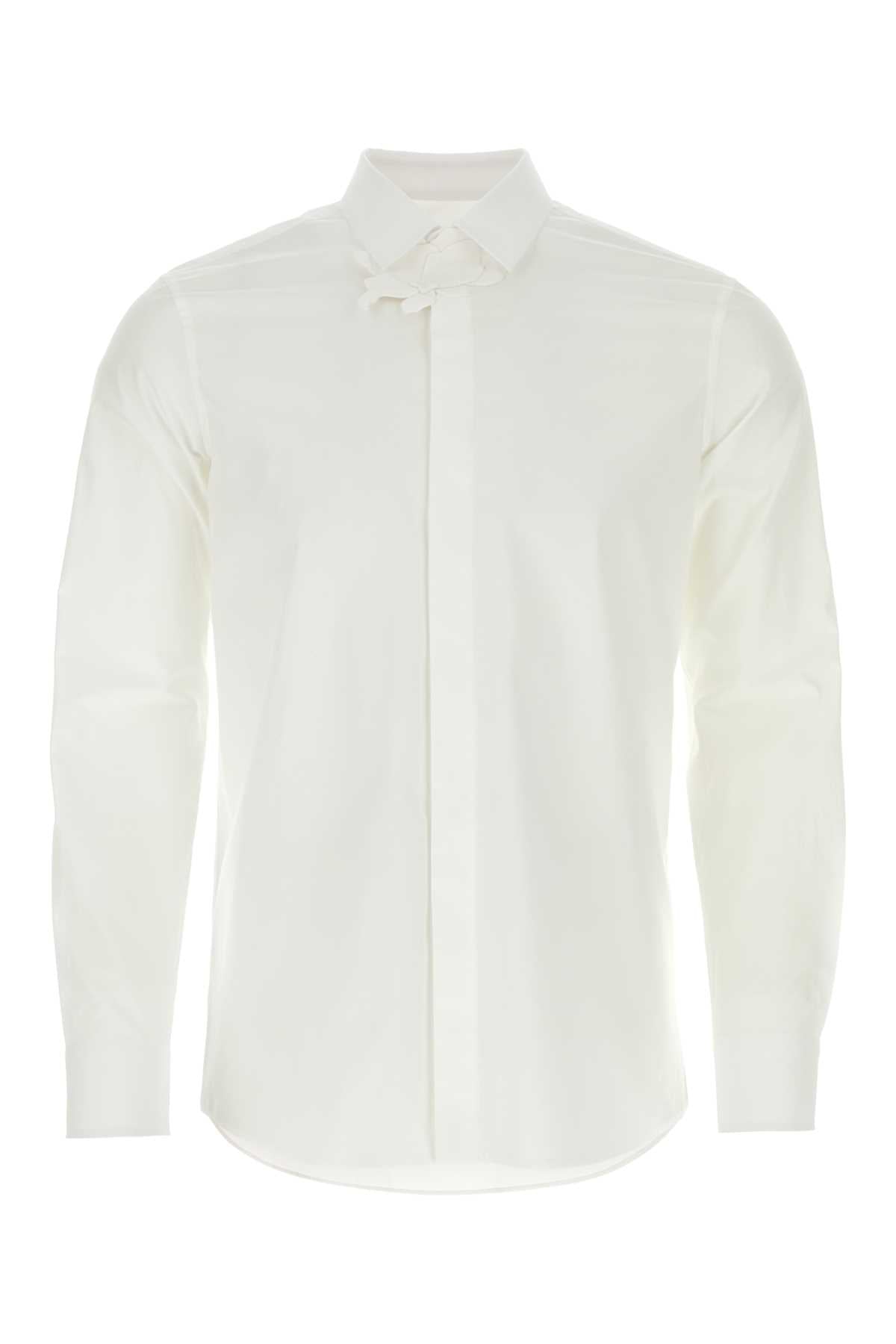 VALENTINO GARAVANI Classic Popeline Shirt for Men