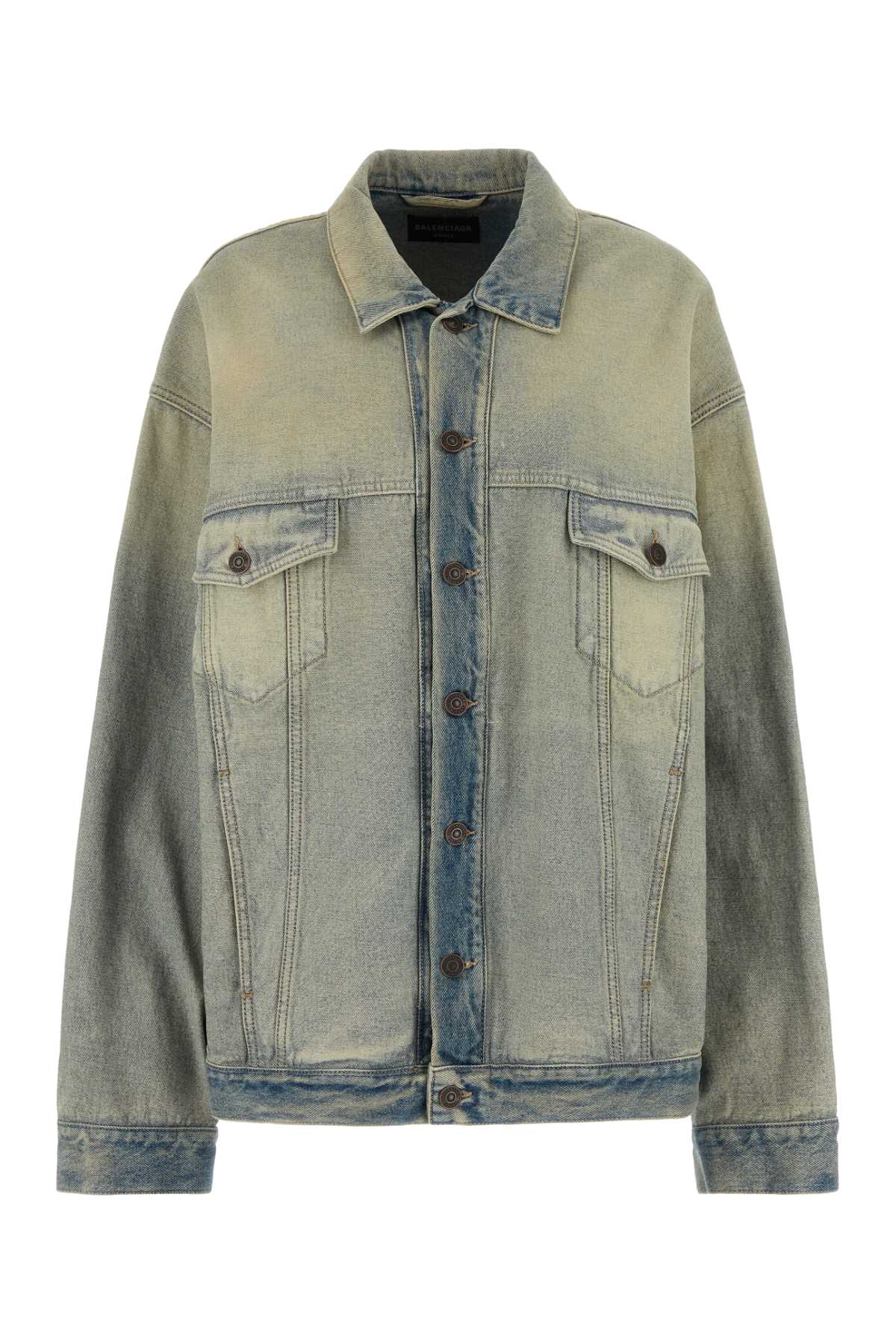 BALENCIAGA Oversized Denim Jacket for Women