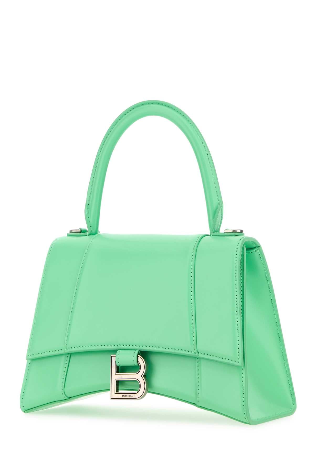BALENCIAGA Mini Leather Small Hourglass Handbag