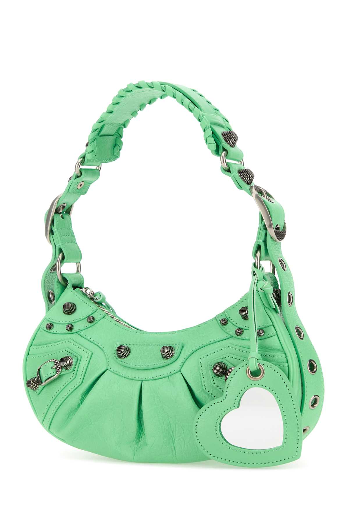 BALENCIAGA Mini Nappa Leather Le Cagole XS Shoulder Handbag