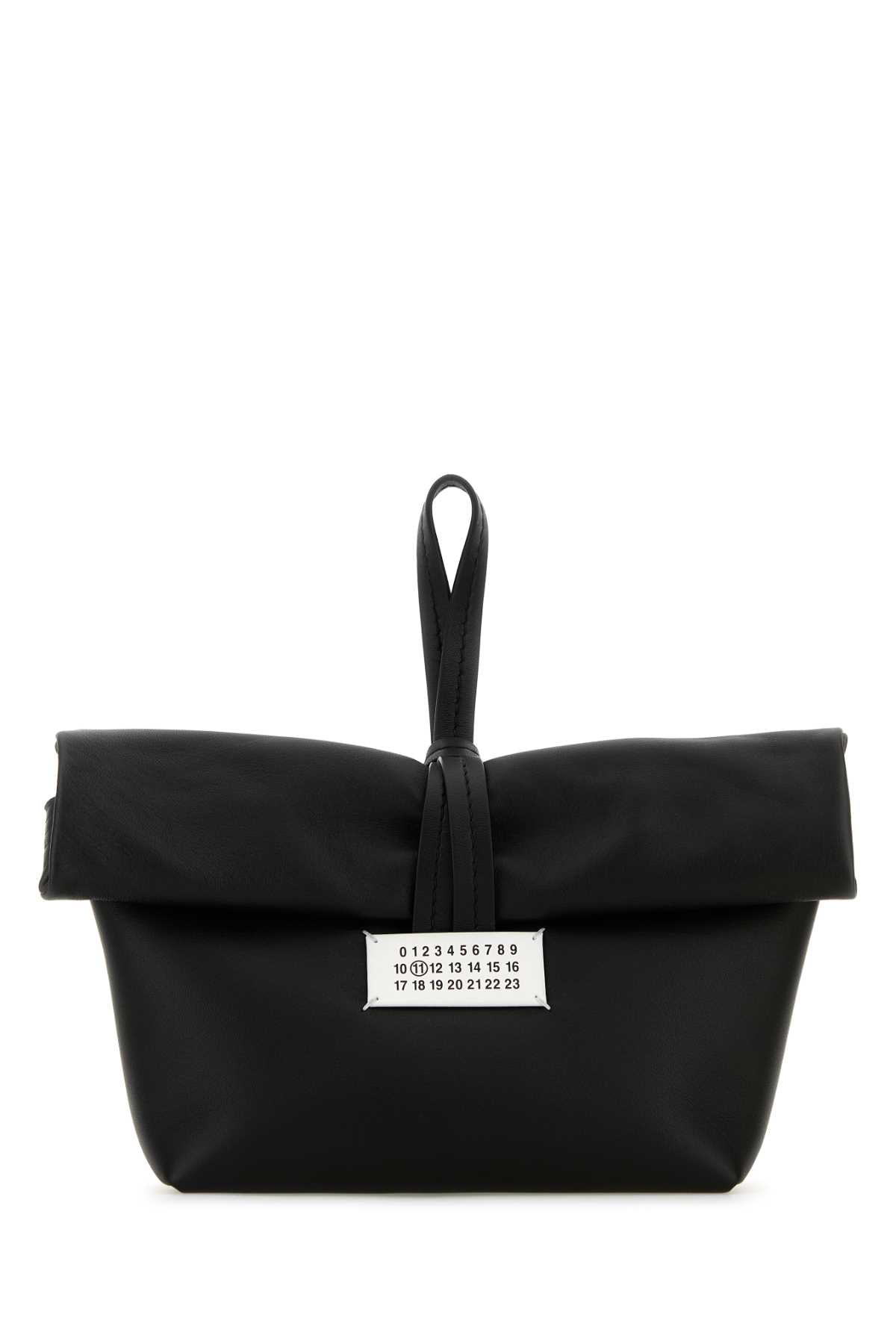 MAISON MARGIELA Mini Leather Paper Handbag Clutch