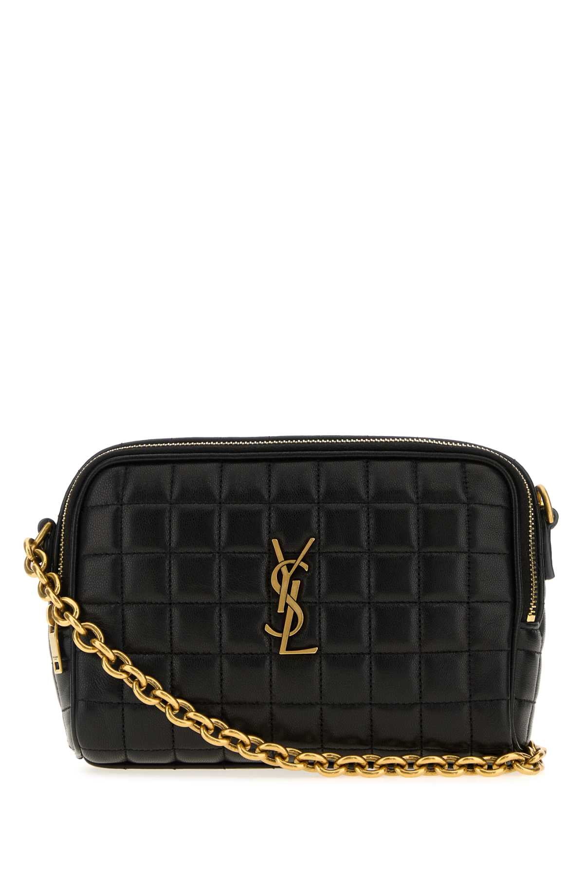 SAINT LAURENT Mini Leather Crossbody Handbag