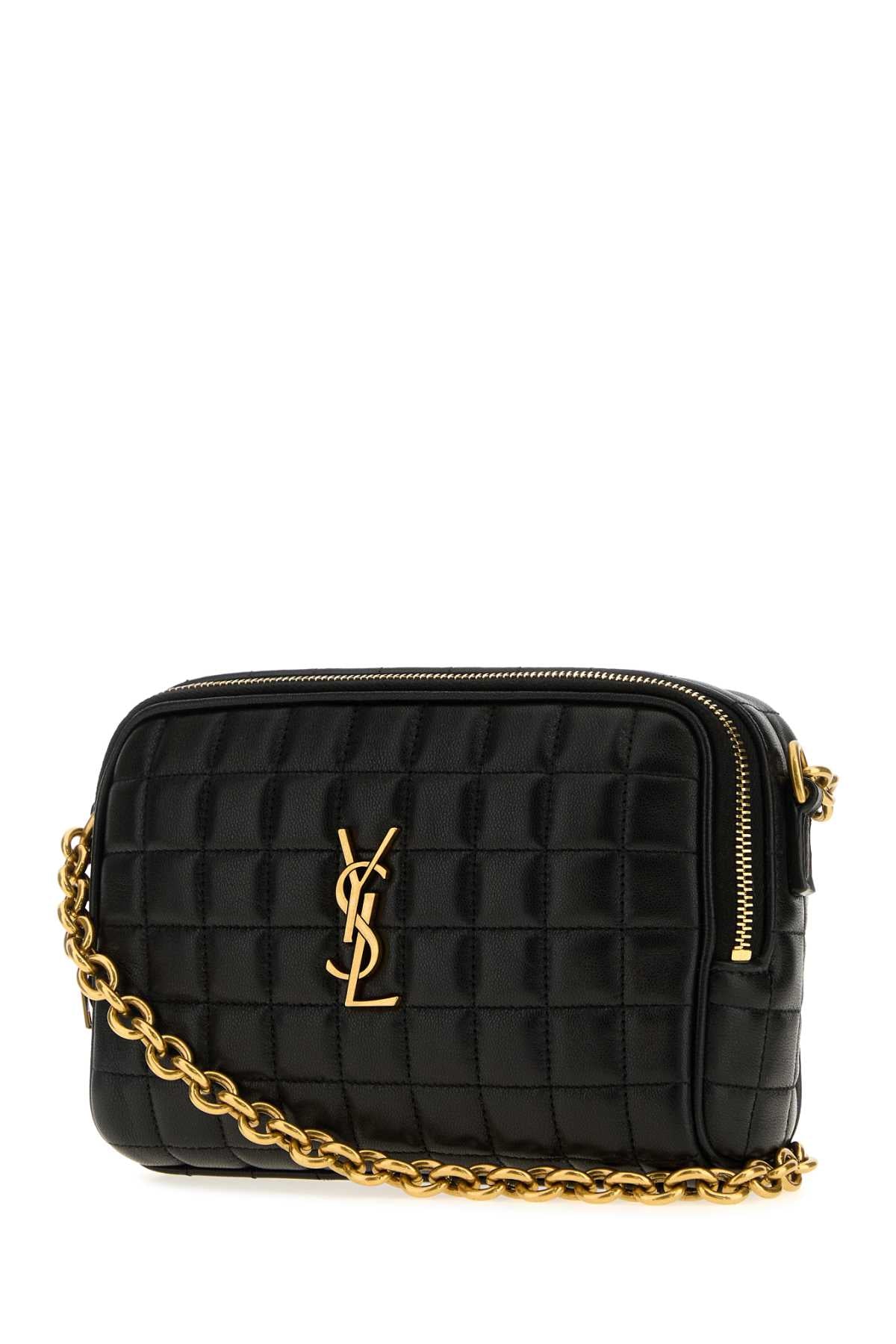 SAINT LAURENT Mini Leather Crossbody Handbag