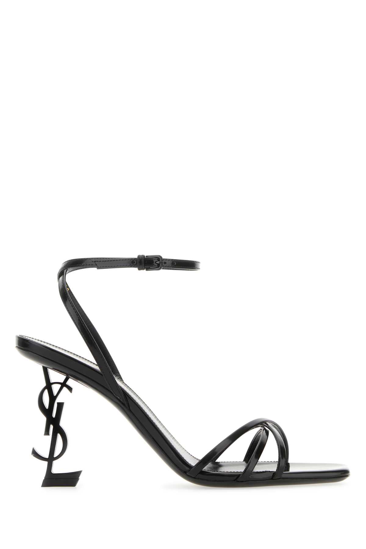 SAINT LAURENT Women's Mini Leather Opyum 85 Sandals