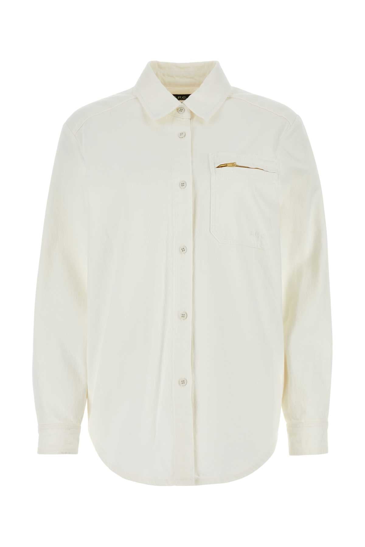 A.P.C. Women's Mini Denim Tina Shirt