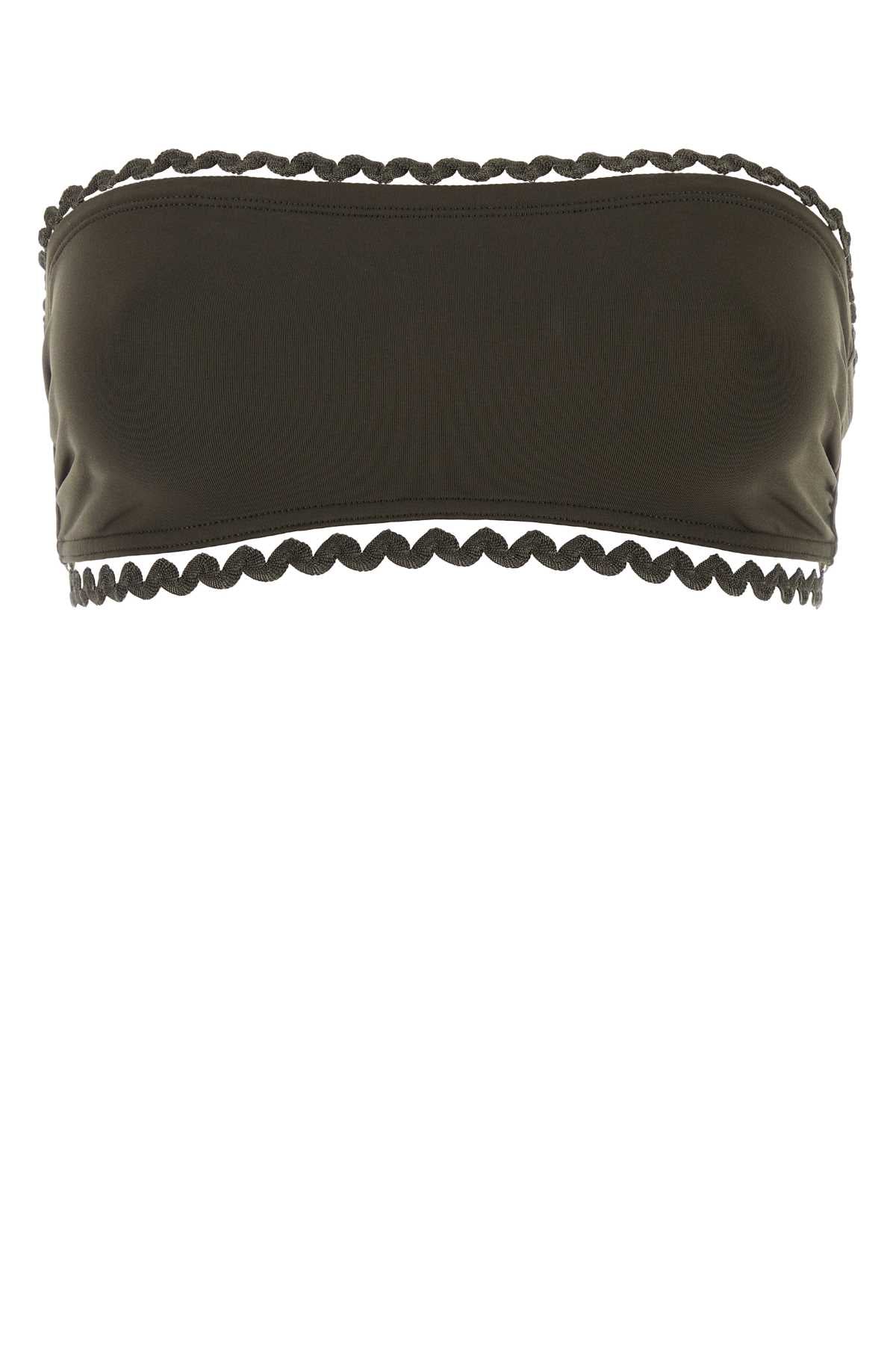 ERES Stretch Nylon Bikini Top