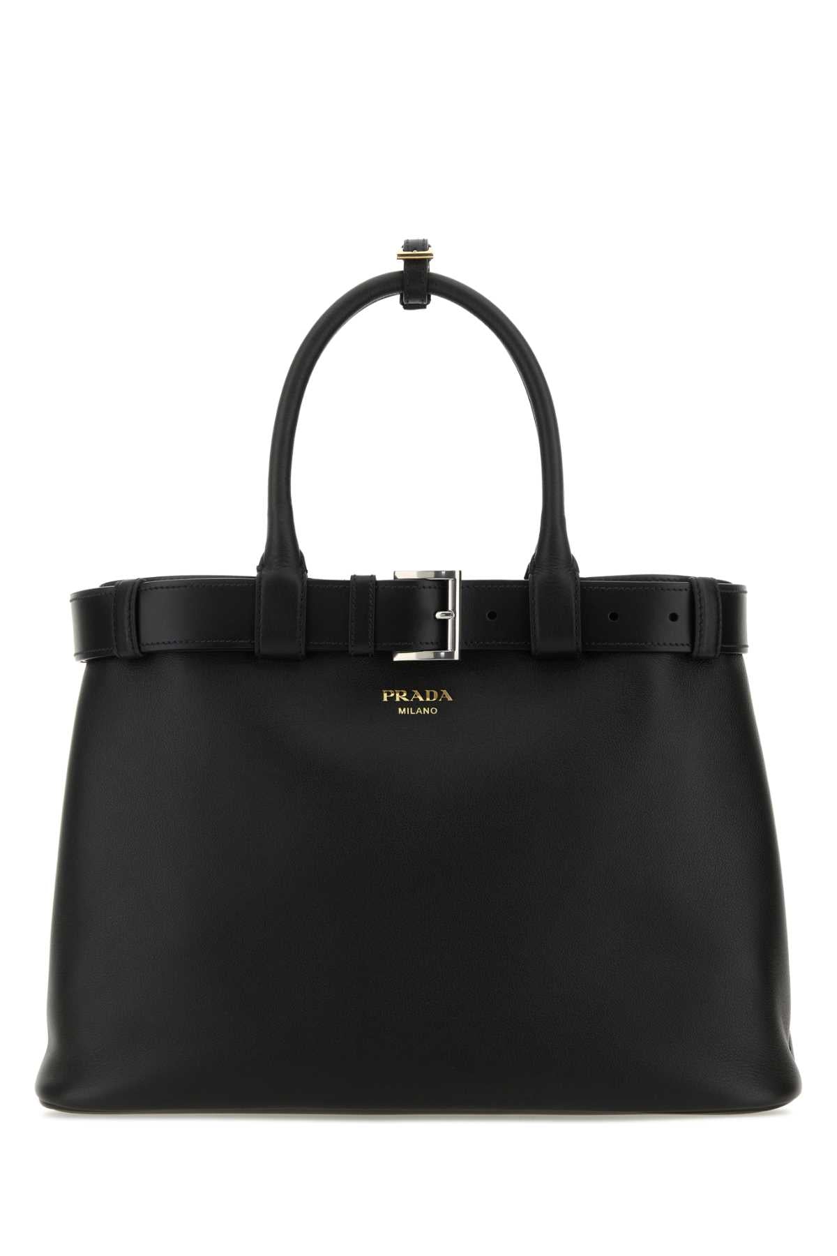 PRADA Large Buckle Handbag