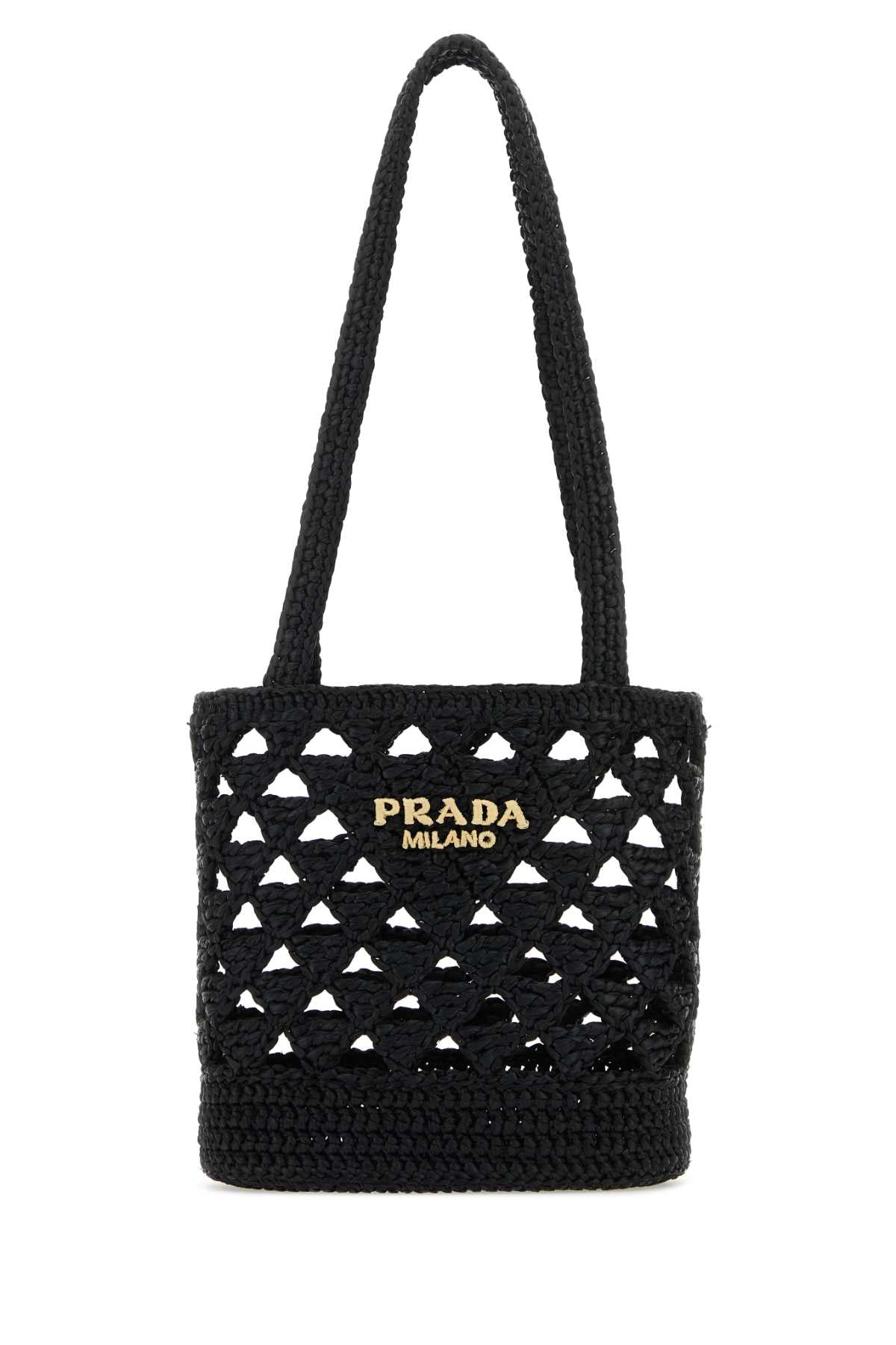 PRADA Mini Straw Handbag