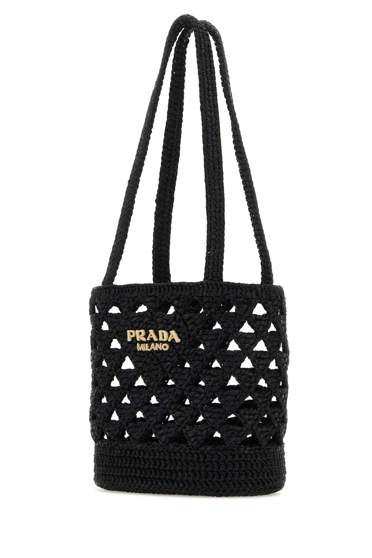 PRADA Mini Straw Handbag