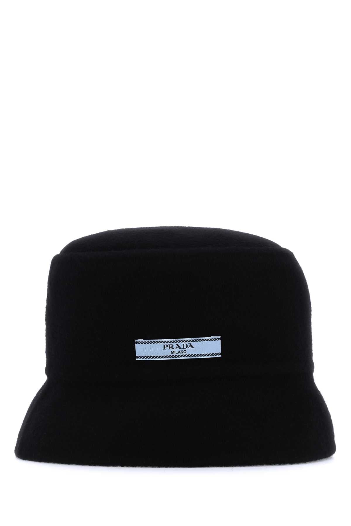 PRADA Cashmere Bucket Hat - Women's Mini Accessory