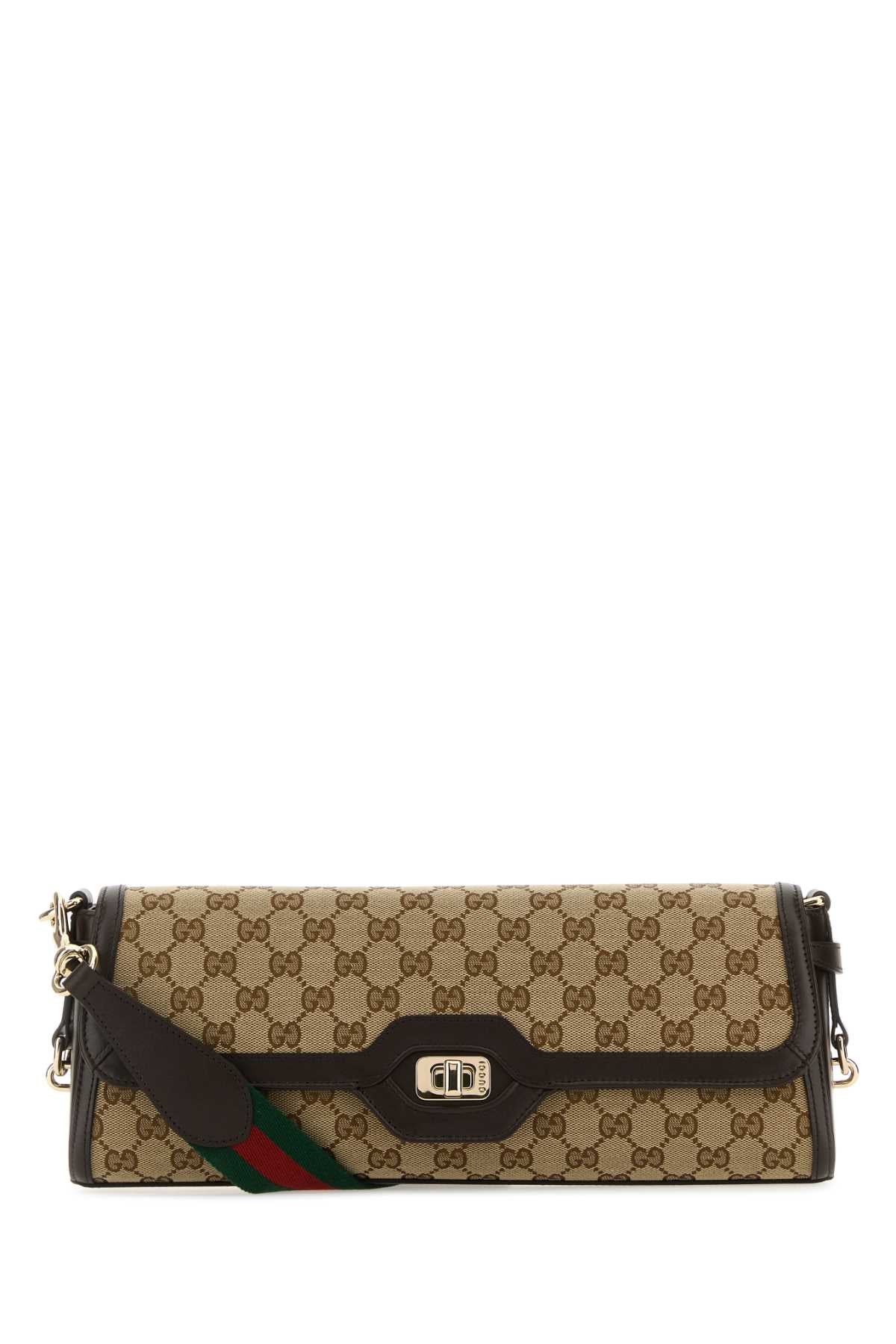 GUCCI Medium Luce Fabric Shoulder Handbag