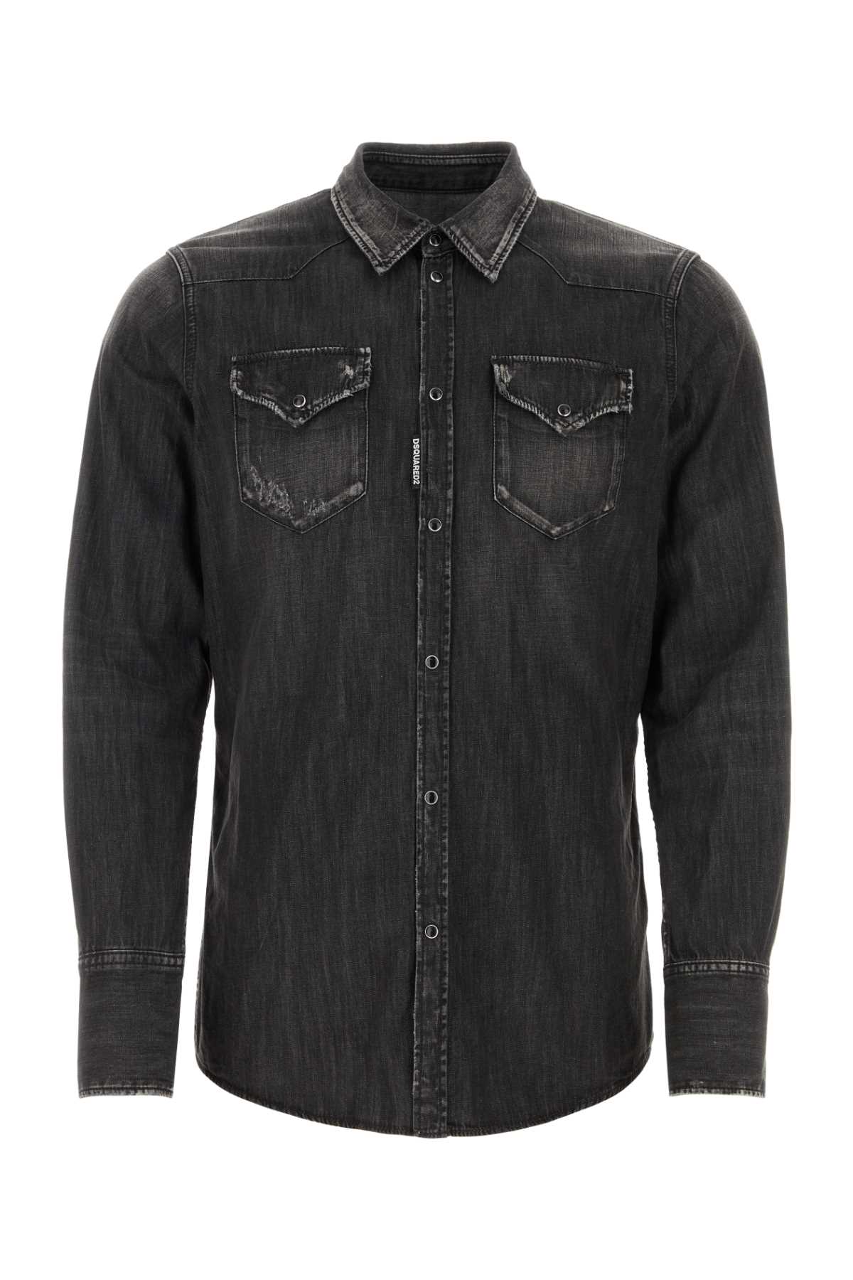 DSQUARED Denim Western Shirt for Men - SS25 Collection