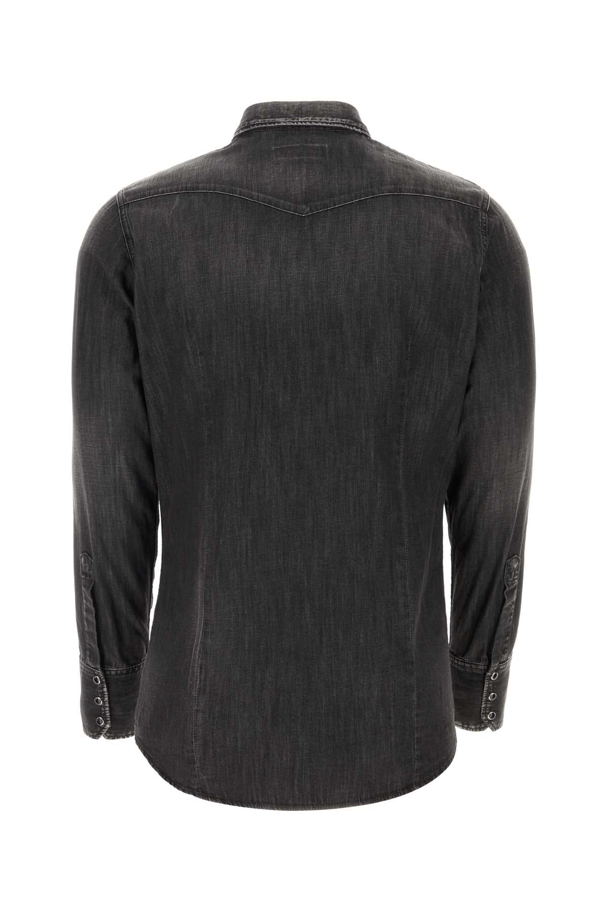 DSQUARED Denim Western Shirt for Men - SS25 Collection