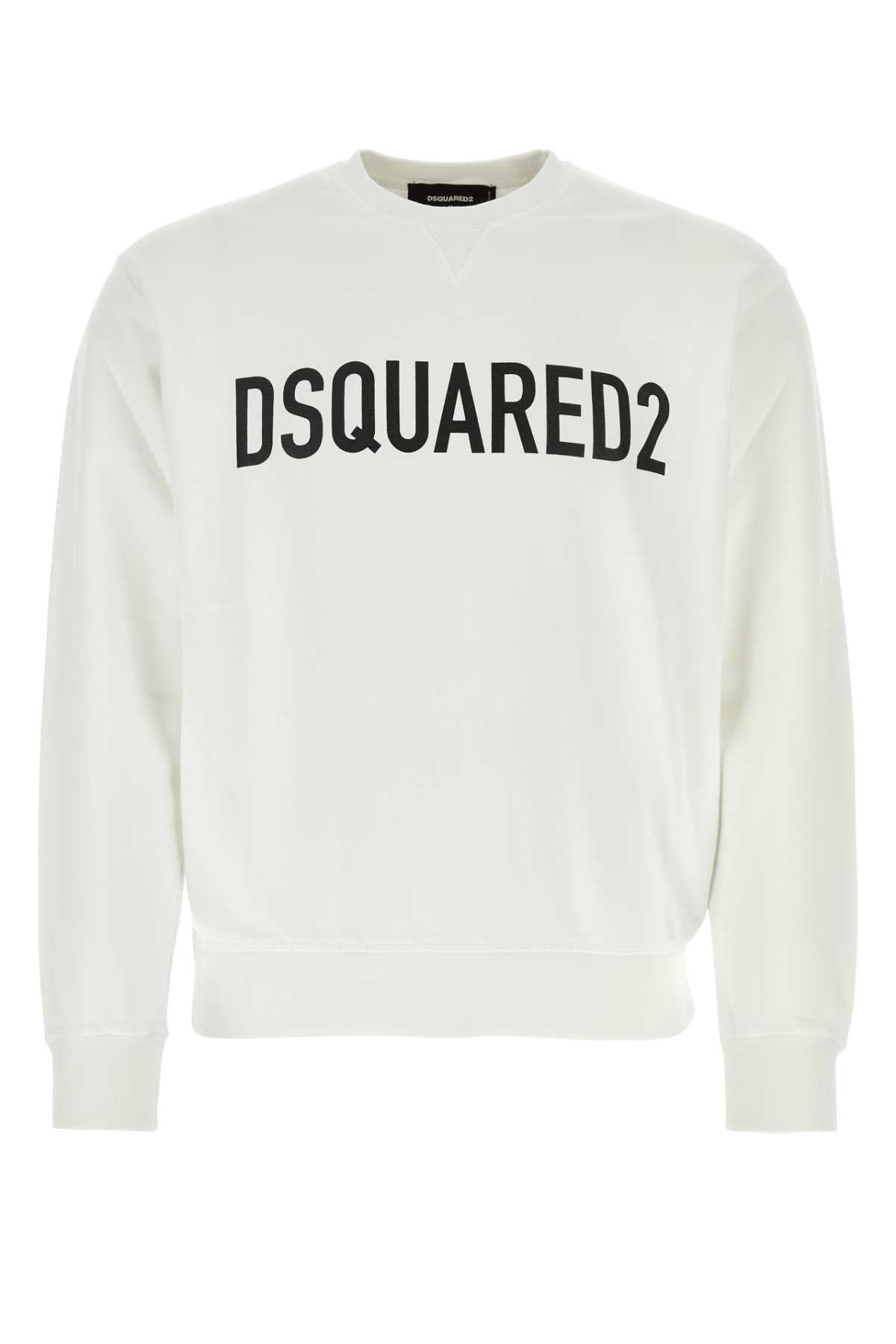 DSQUARED Cotton Sweatshirt for Men - SS25 Collection