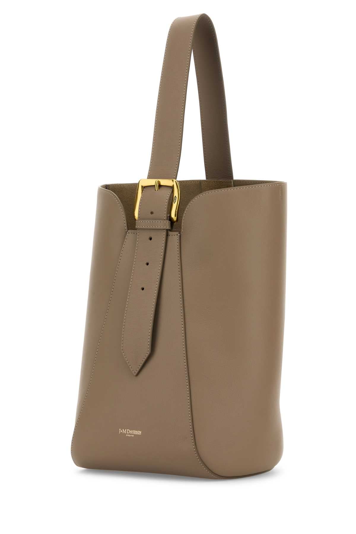 J&M DAVIDSON Mini Leather Quiver Bucket Handbag - 26 cm x 35 cm x 22 cm