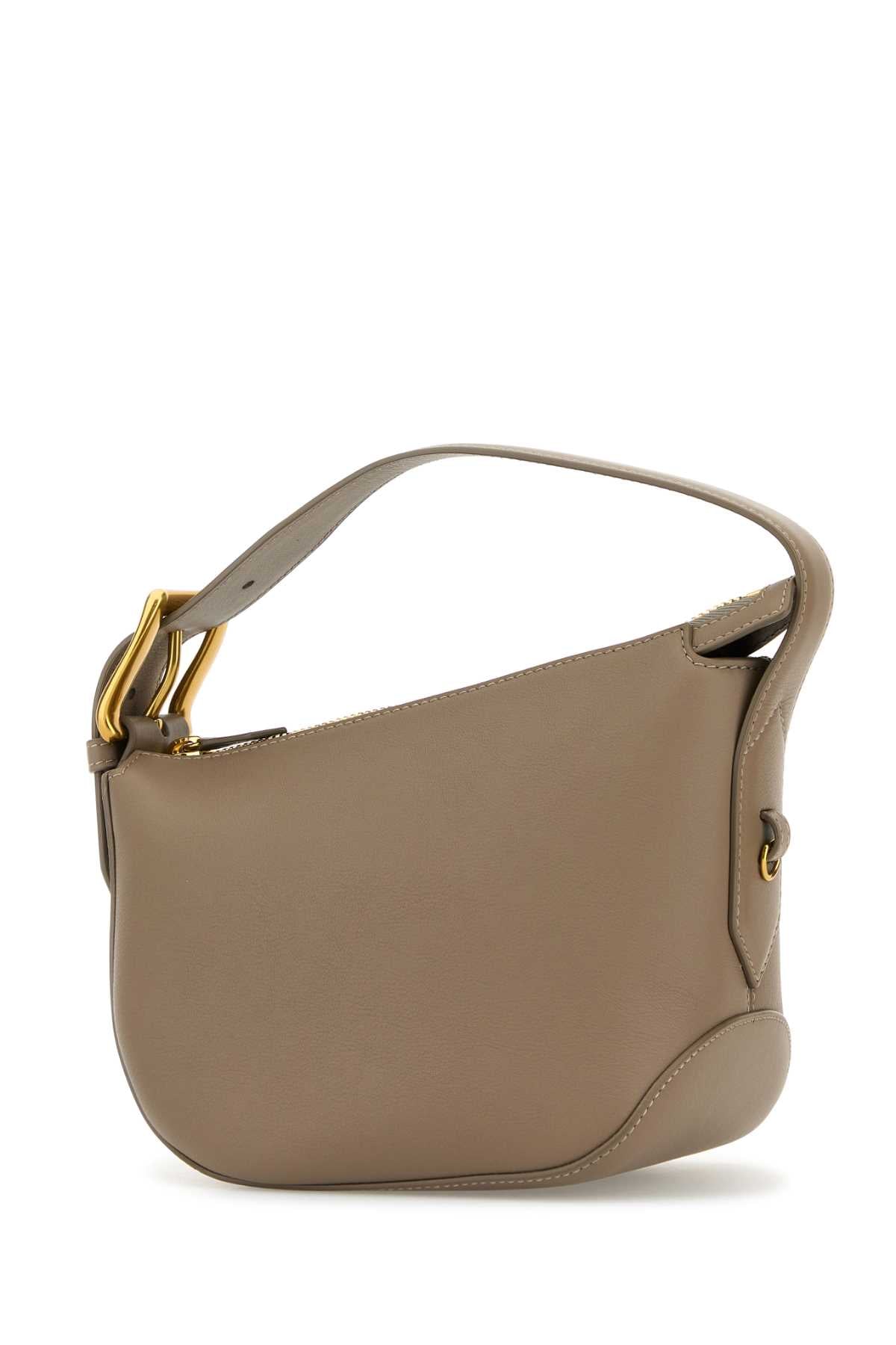 J&M DAVIDSON Mini Leather Zip Quiver Handbag