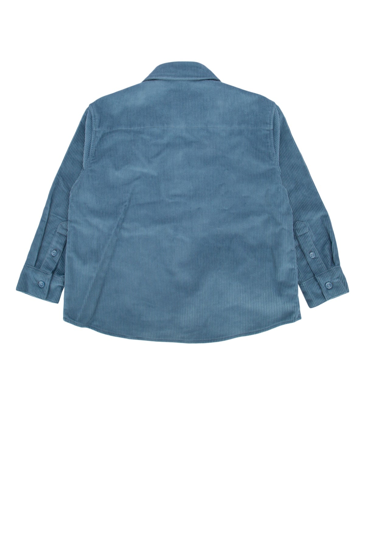 BURBERRY JR Kids Mini Devon Long Sleeve Cord Shirt