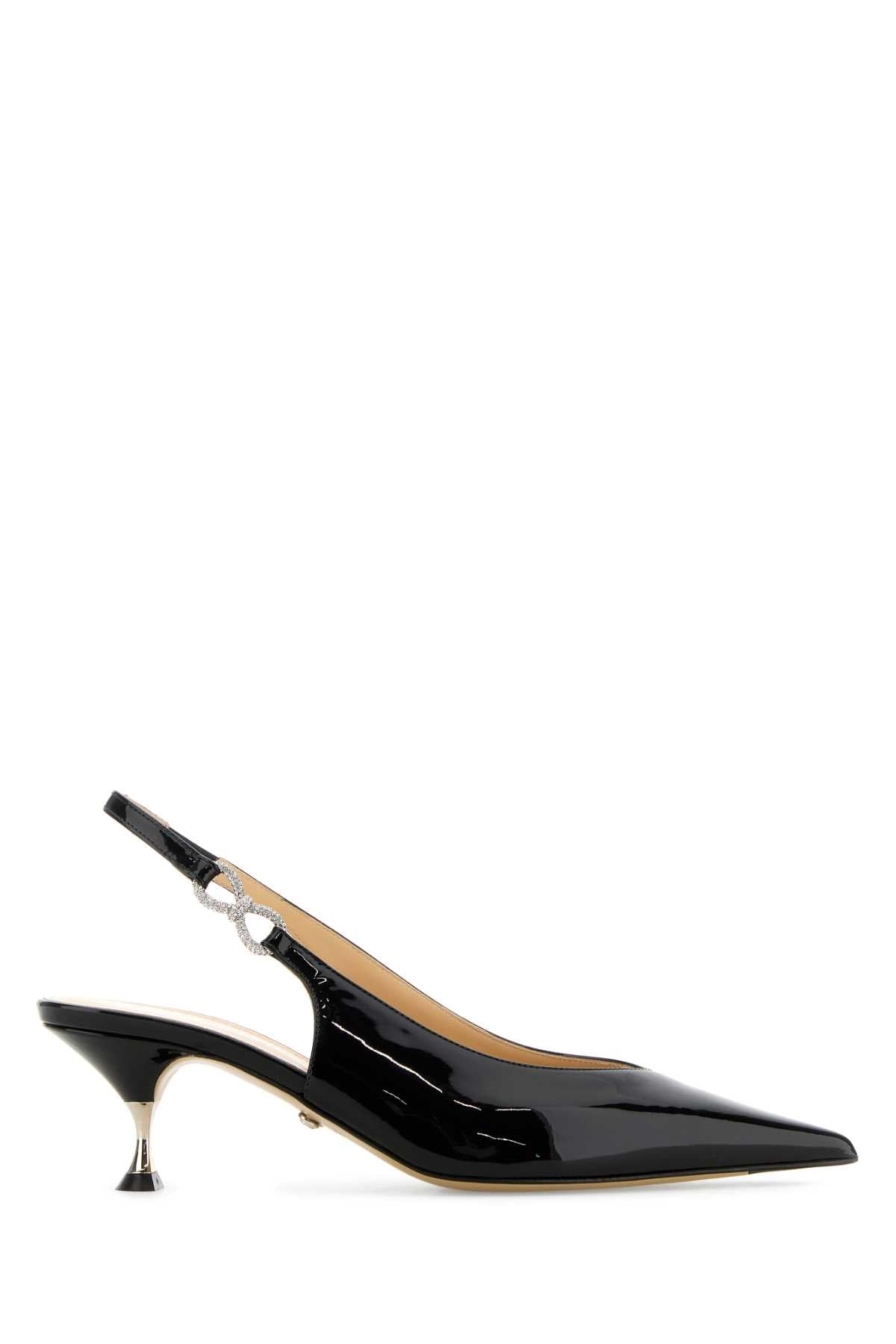 MACH&MACH Elegant Crystal Bow Pumps with 5.5 cm Heel