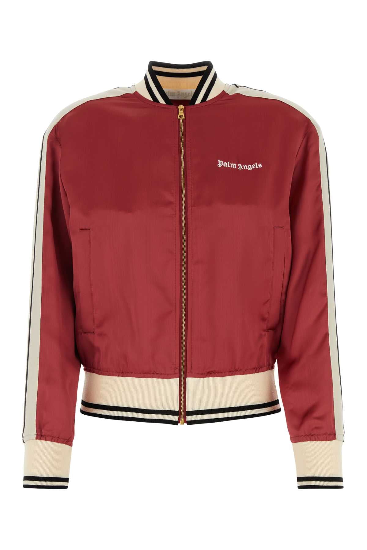 PALM ANGELS Viscose Bomber Jacket for Women