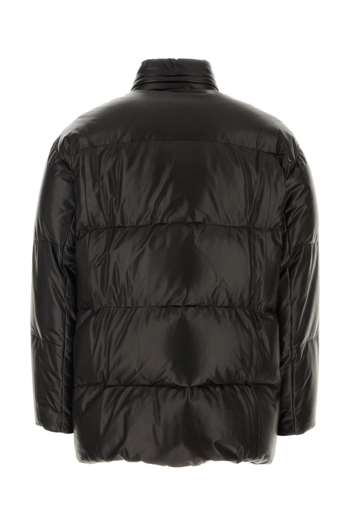 PRADA Nappa Leather Down Jacket for Men