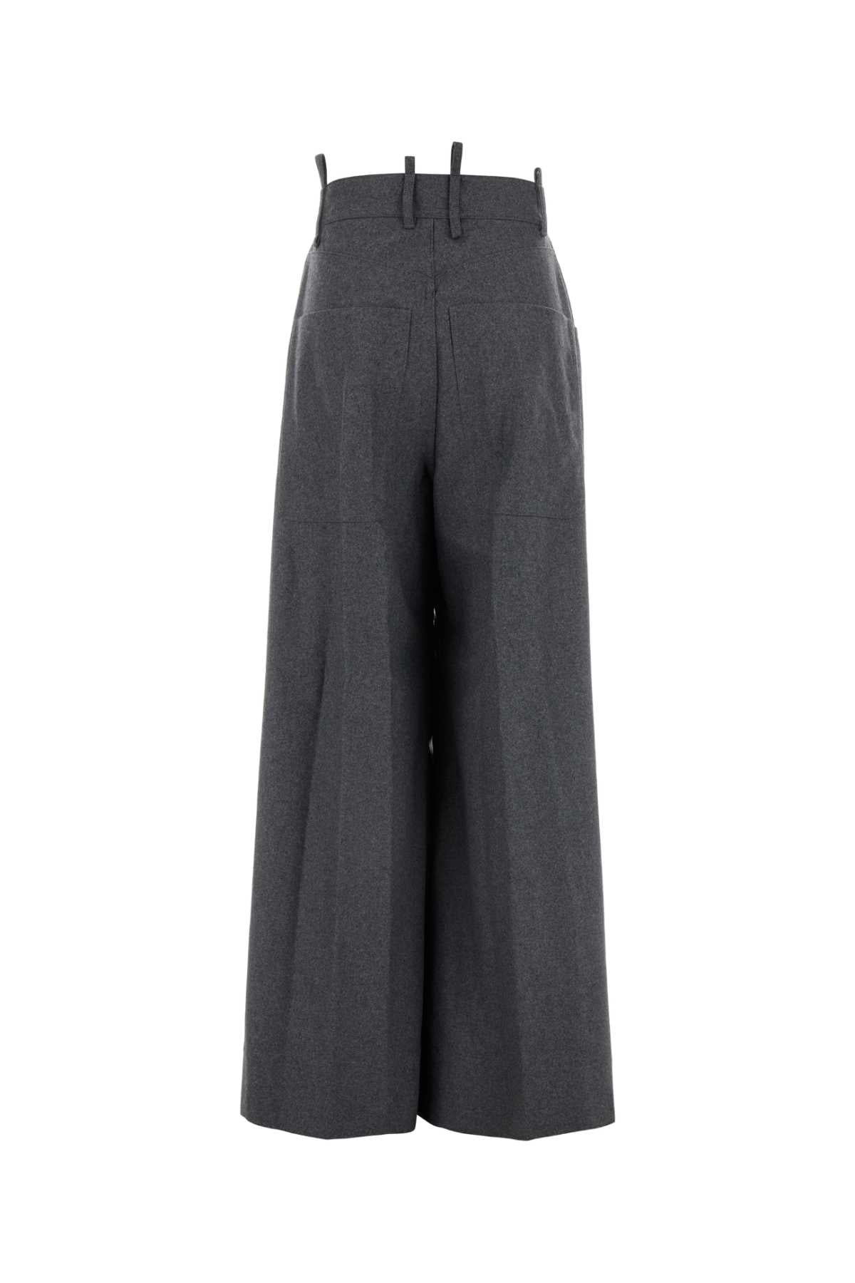 THE ATTICO Wool Blend Palazzo Pants - Women’s Size 24W