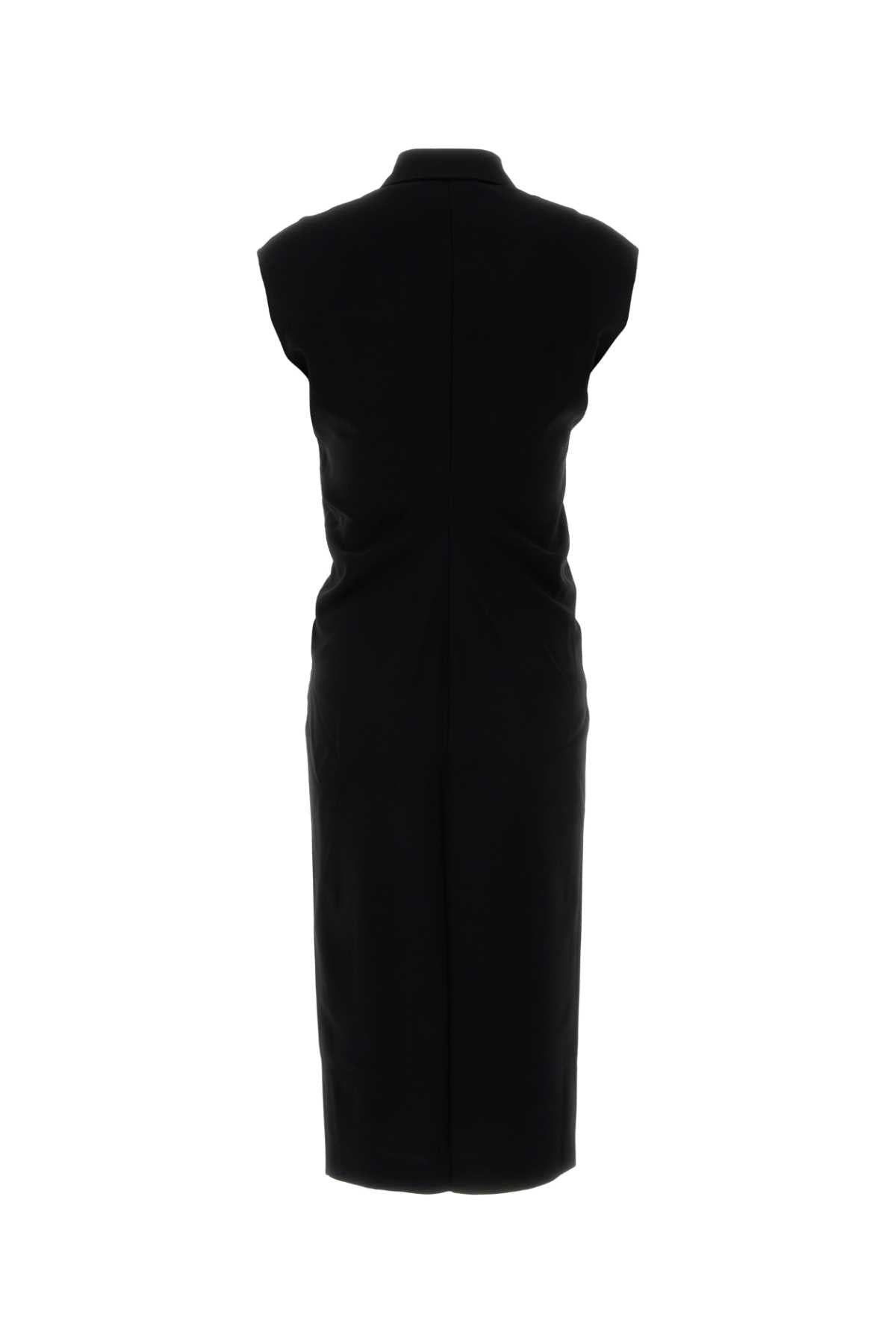 MM STUDIO Chic Crepe Shirt Dress for Women