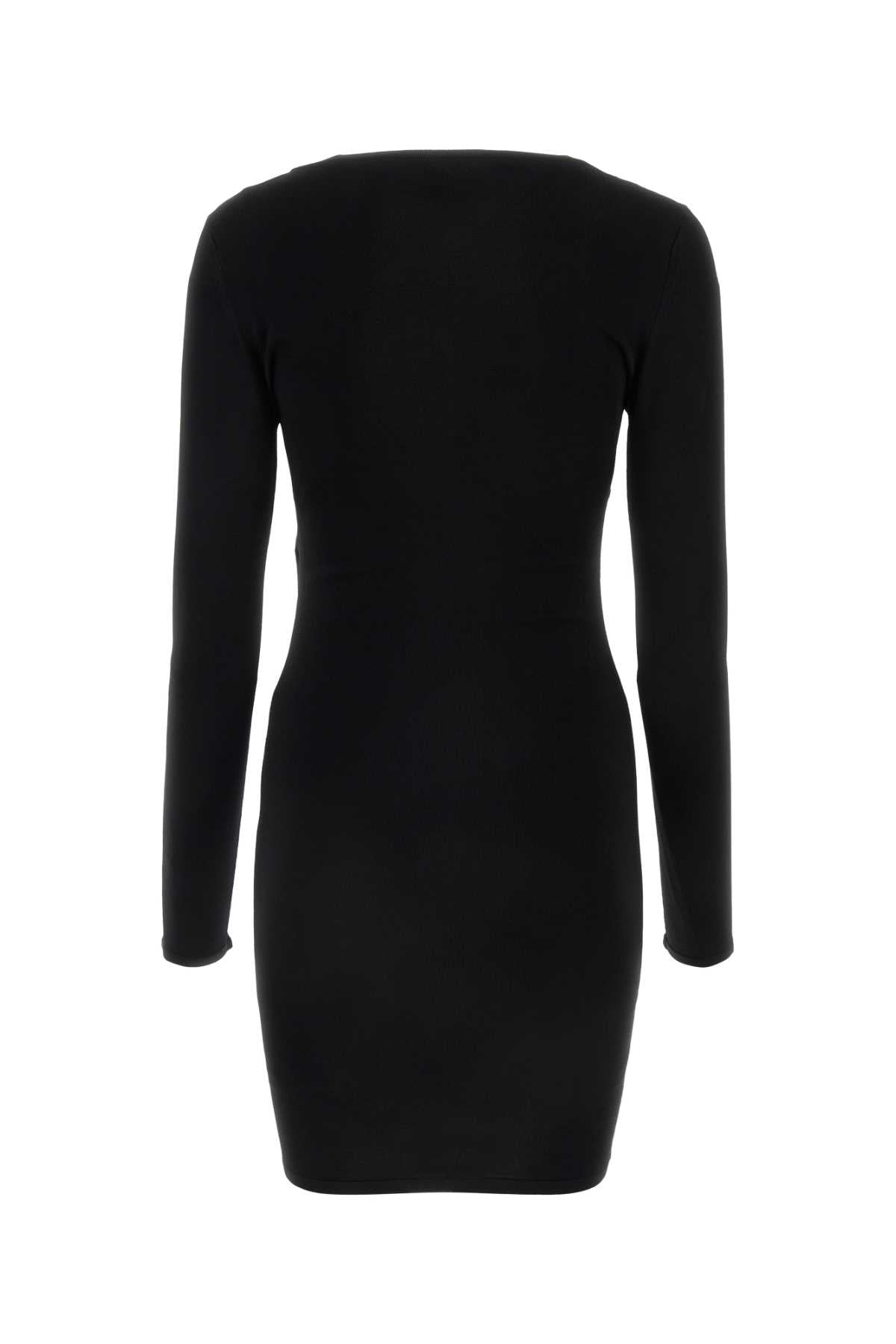 SAINT LAURENT Stretch Viscose Blend Mini Dress for Women