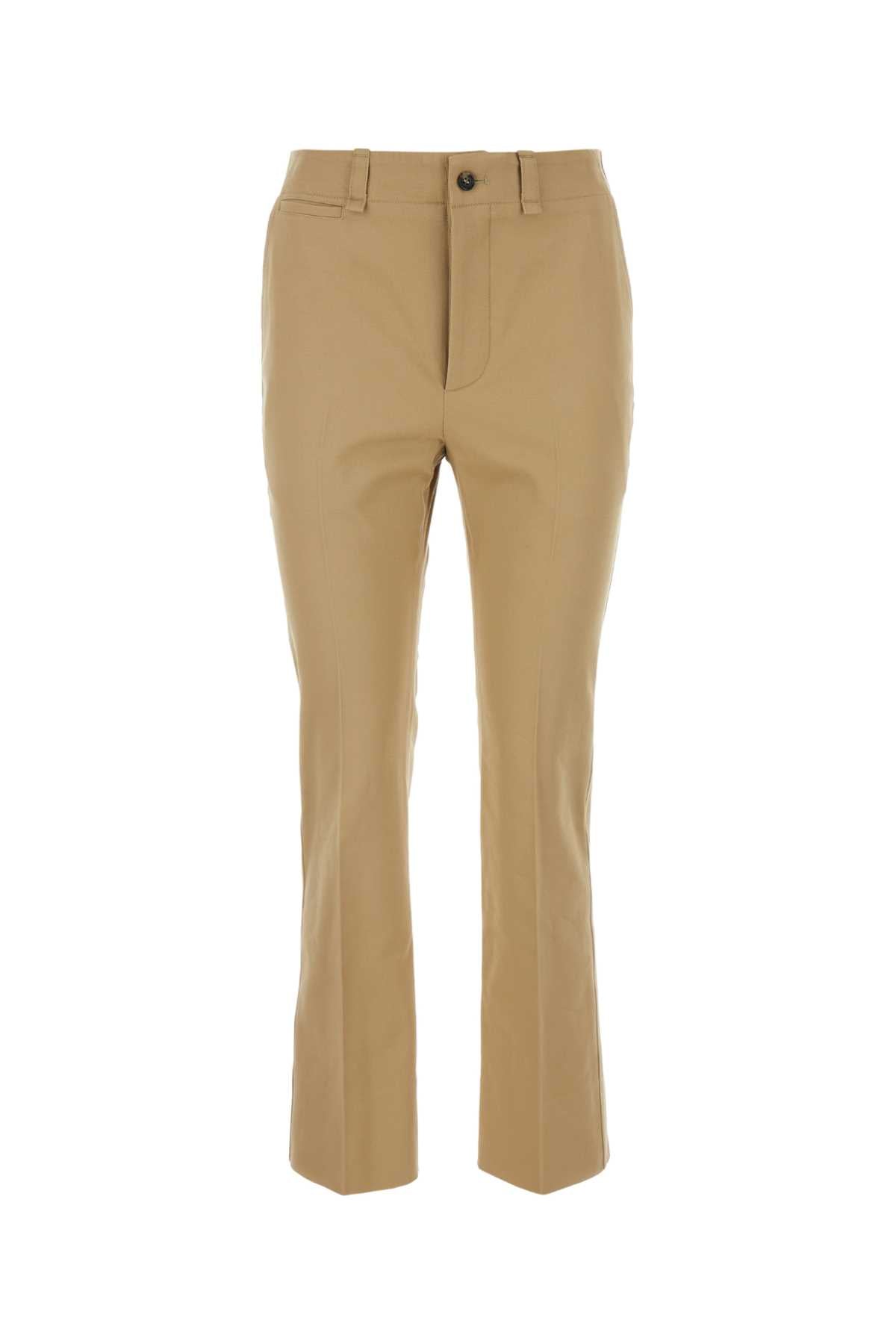 SAINT LAURENT Cotton Wide-Leg Pant for Women