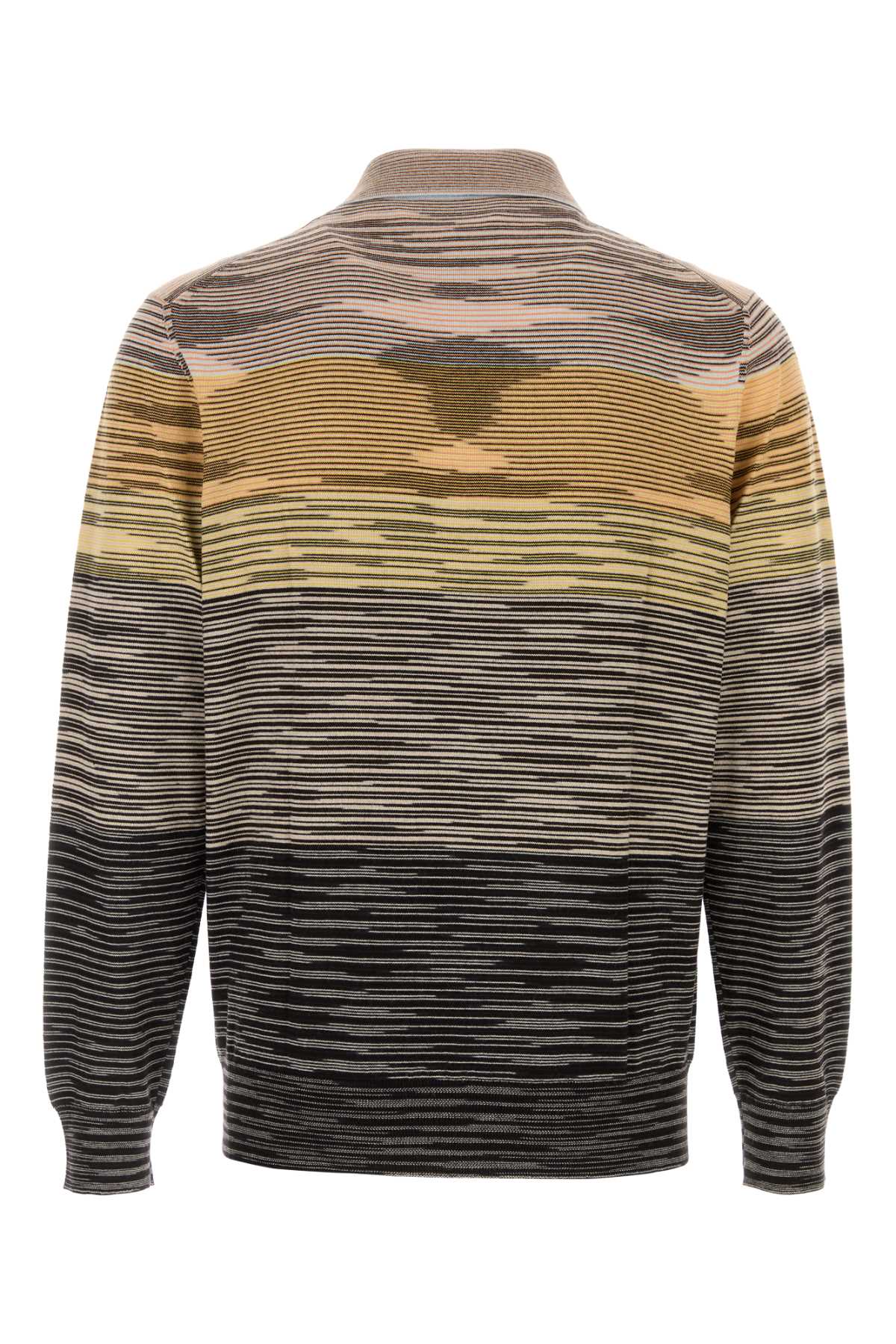 MISSONI Embroidered Wool Polo Shirt - 24W Season