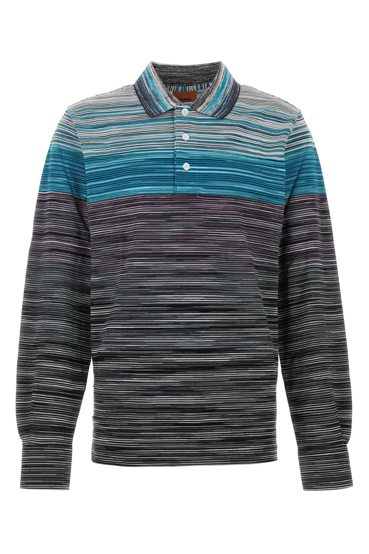 MISSONI Embroidered Piquet Polo Shirt - Small Size