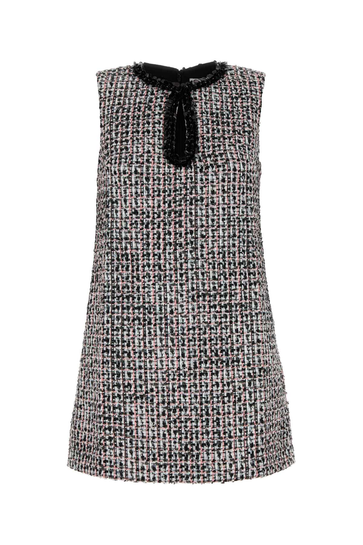 SELF PORTRAIT Multicolor Tweed Mini Dress